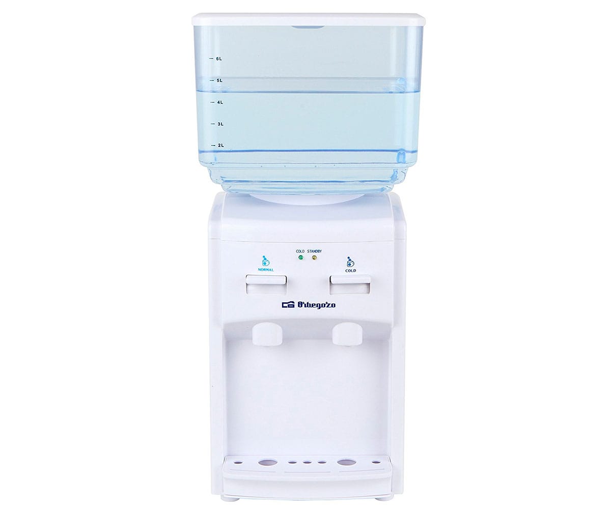 ORBEGOZO DA 5525 BLANCO DISPENSADOR DE AGUA FRÍA DE 7 LITROS DE CAPACIDAD ENFRIAMIENTO DE 8 A 15 GRADOS