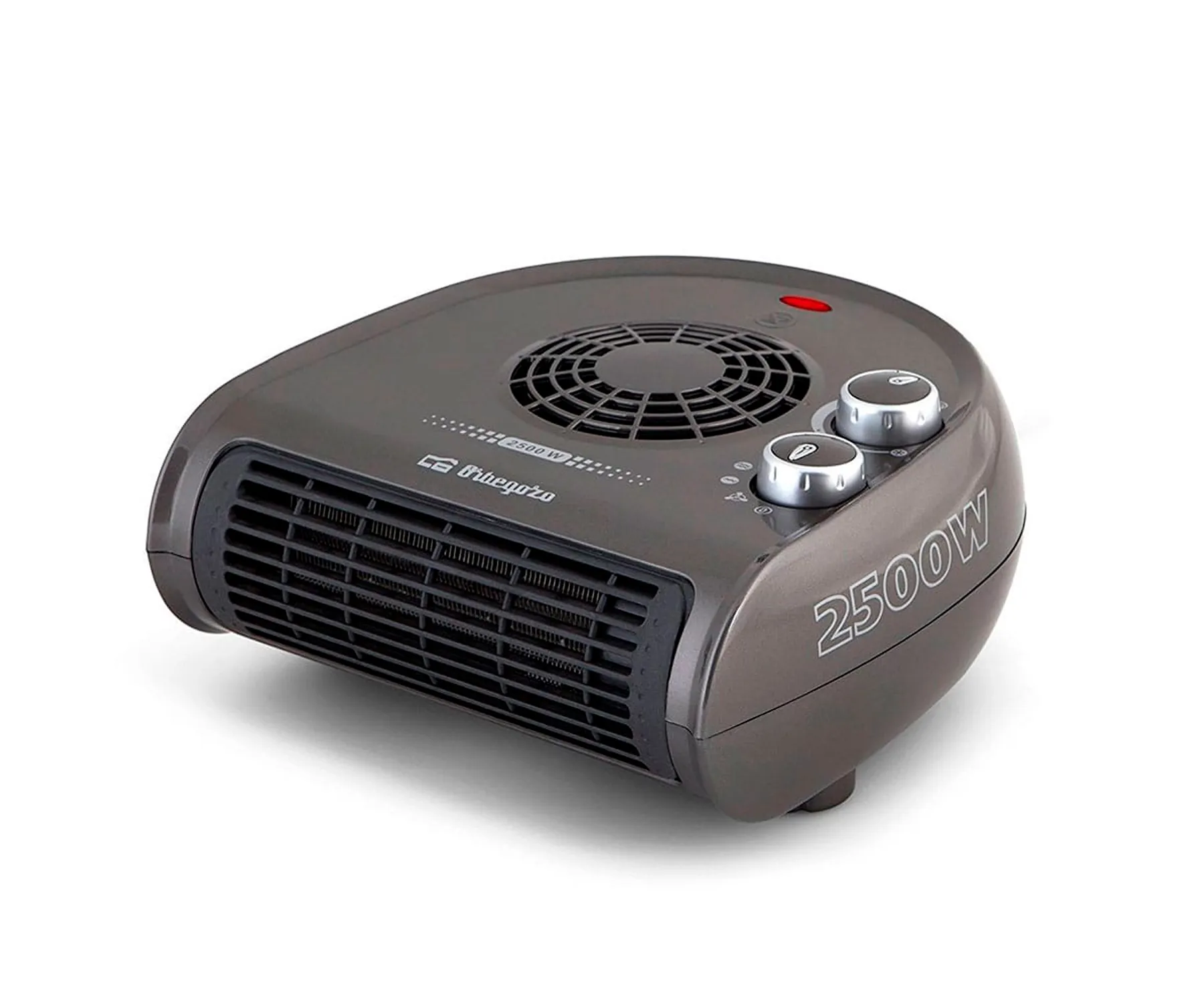 ORBEGOZO FH-5031 GRIS CALEFACTOR HORIZONTAL 2500W DE POTENCIA 2 POSICIONES DE CALOR Y FUNCIÓN VENTILADOR