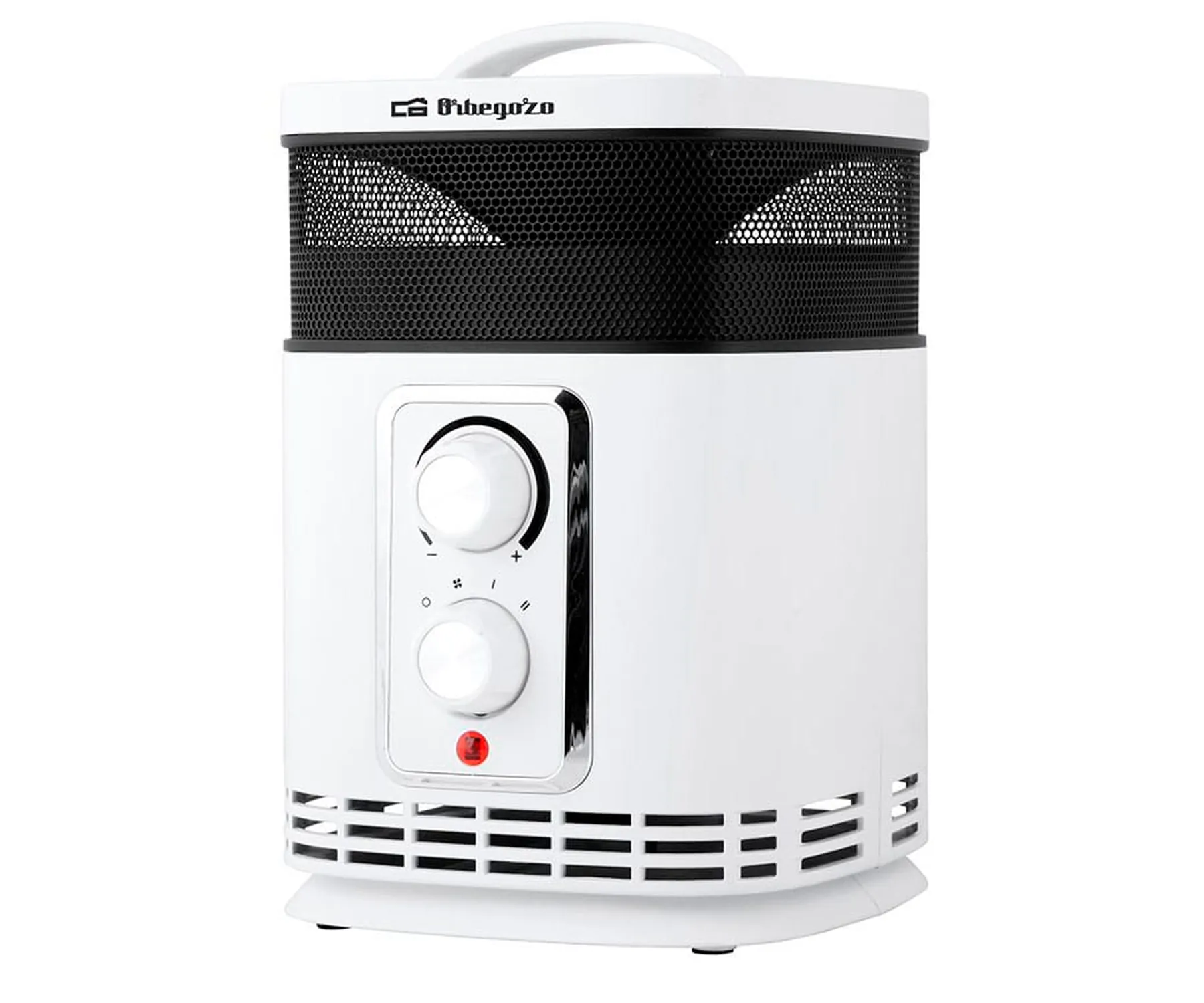 ORBEGOZO CR 6025 BLANCO CALEFACTOR CERÁMICO ALTA EFICIENCIA 360º 1500W 2 NIVELES DE POTENCIA