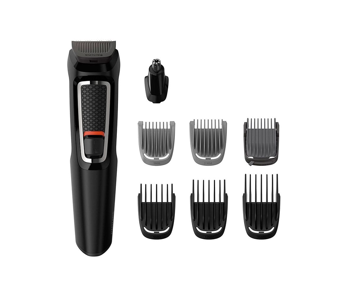 PHILIPS MG3730/15 MULTIGROOM SERIES 3000 CORTAPELO CARA Y CABELLO 8 EN 1 CUCHILLAS AUTOAFILABLES DE ACERO INCLUYE FUNDA DE VIAJE