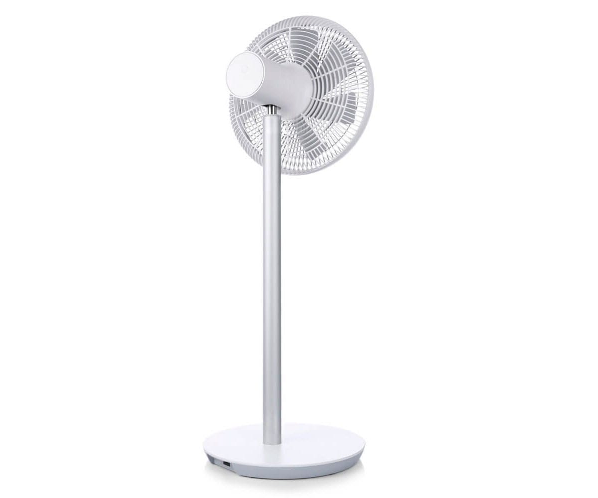 XIAOMI MI SMART FAN BLANCO PLATA VENTILADOR INTELIGENTE Xiaomi Ventilador Inteligente inalámbrico, Metal, Blanco