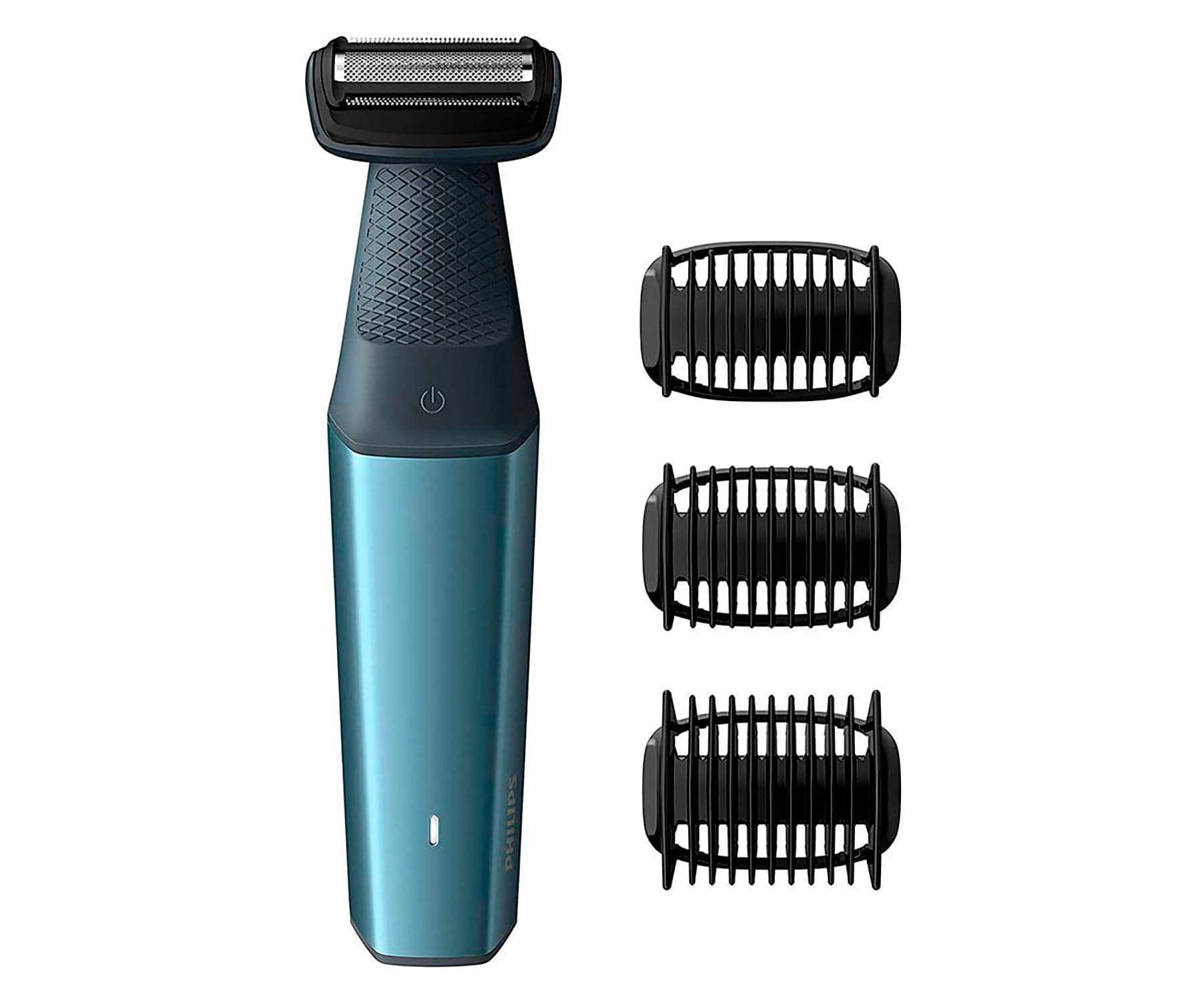 PHILIPS BG3015/15 AFEITADORA CORPORAL BODYGROOM SERIES 3000 APTA PARA LA DUCHA CON 3 PEINES-GUÍA