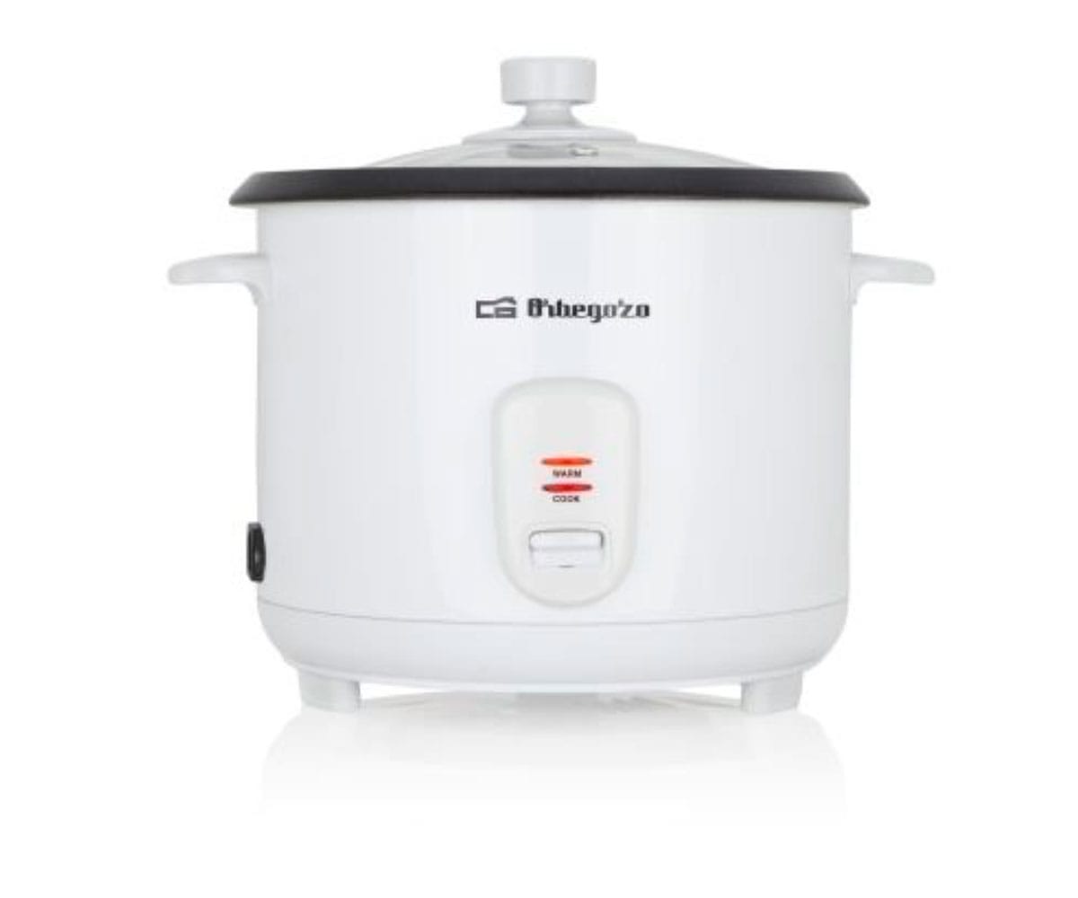 ORBEGOZO CO3031 COCEDOR DE ARROZ OLLA DE ALUMINIO ANTIADHERENTE 1.8L 700W