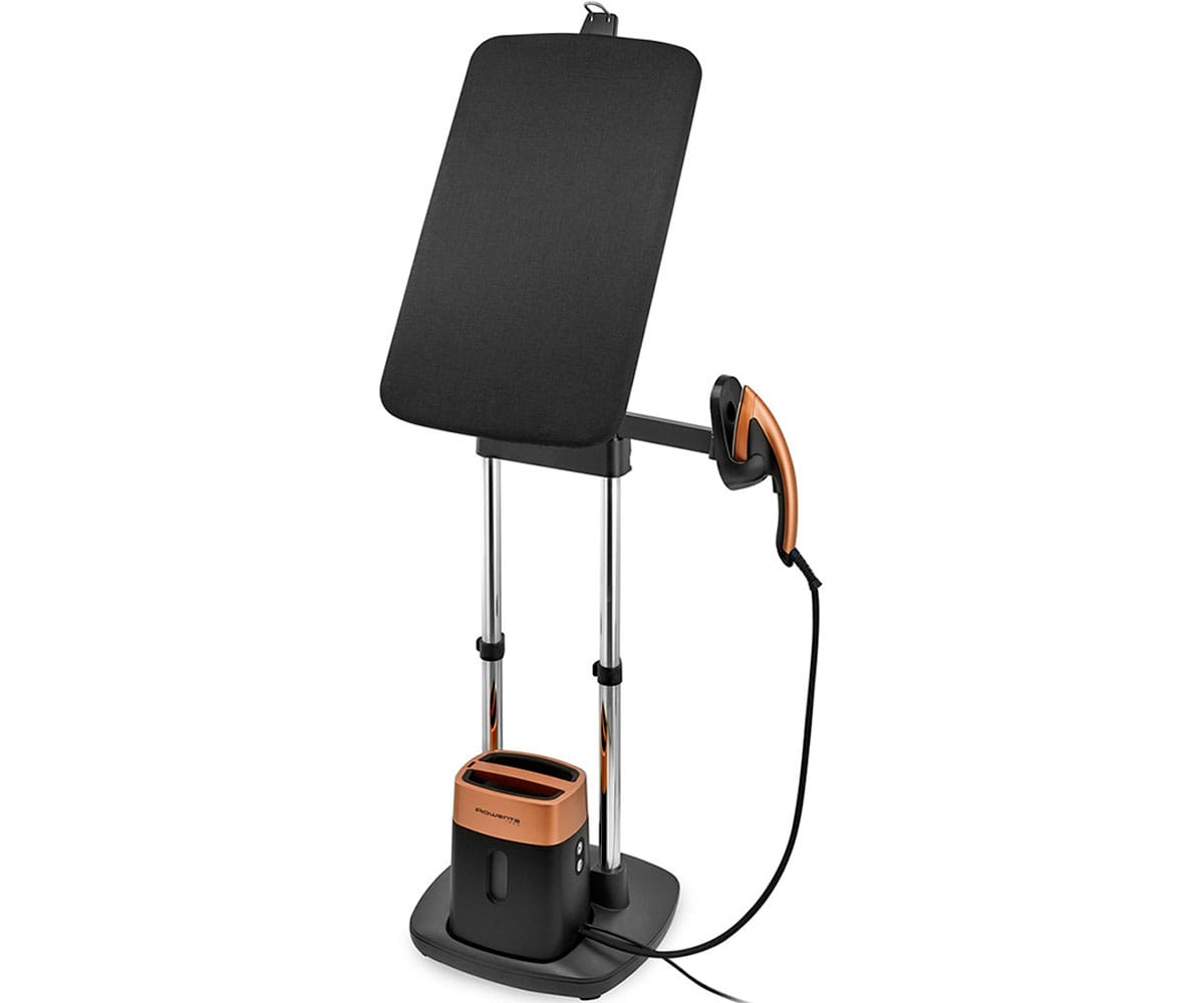 ROWENTA IXEO QR1020 PLANCHA Y CEPILLO DE VAPOR CON TABLA 1600W 5 BARES DE PRESION TURBO STEAM
