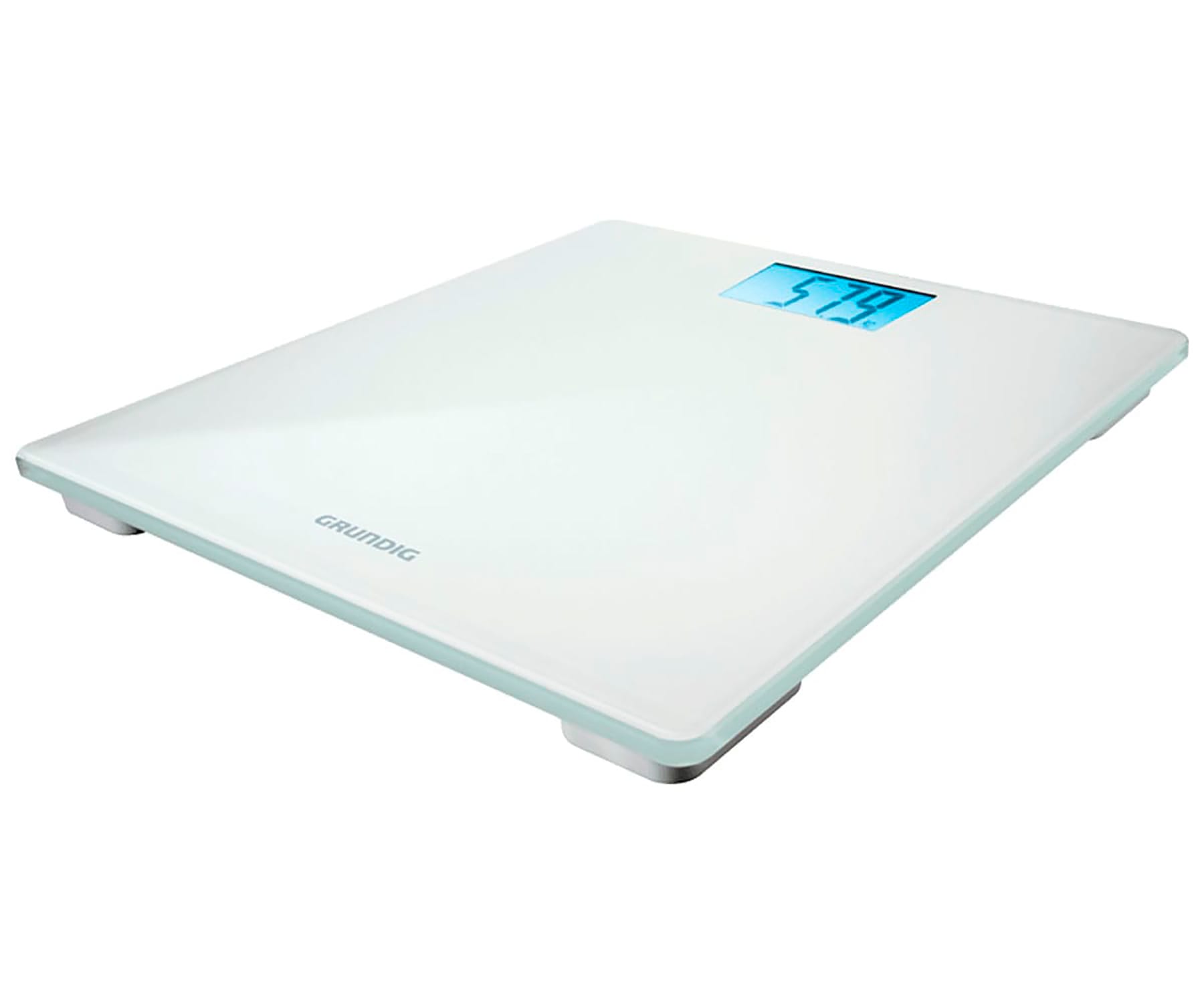 GRUNDIG PS 2010 BÁSCULA CORPORAL ELECTRÓNICA CON PANTALLA LCD DE 40MM Y SUPERFICIE DE CRISTAL TEMPLADO