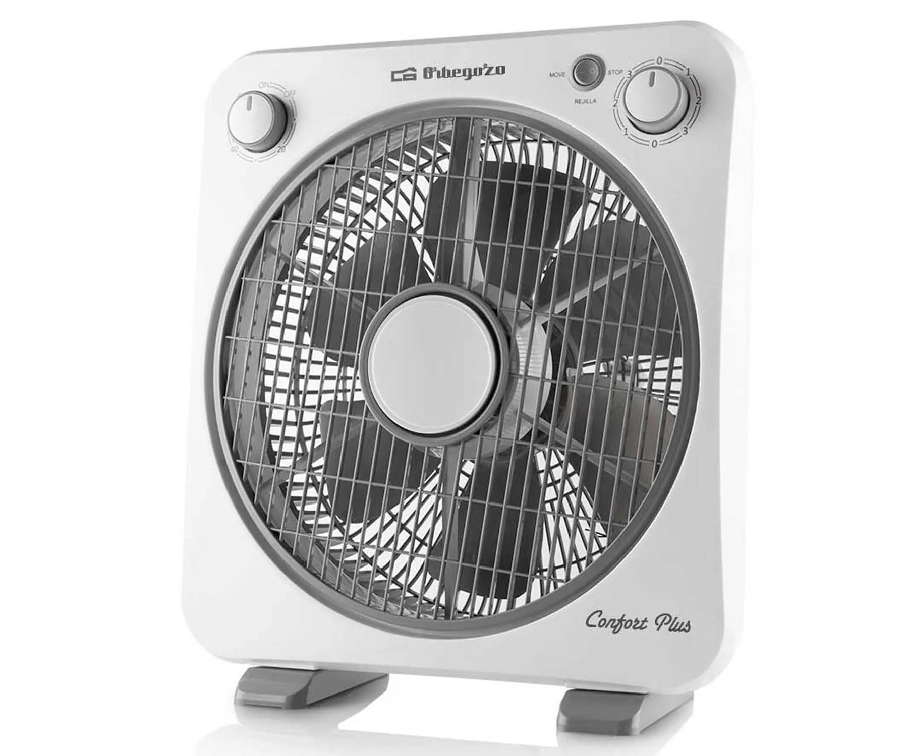 ORBEGOZO BF 0138 VENTILADOR BOX FAN DE SUELO 40W Y 3 VELOCIDADES