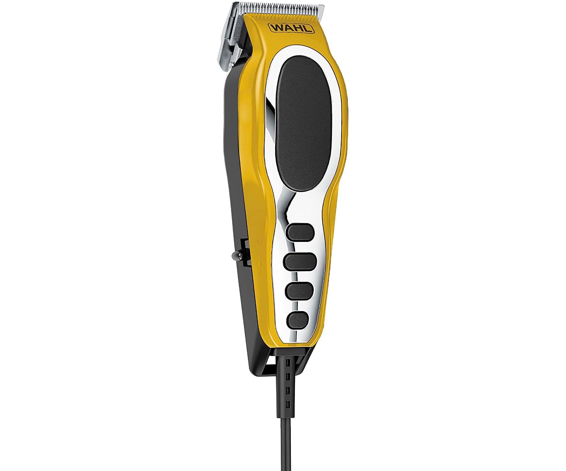 WAHL CLOSECUT PRO AMARILLO CORTADORA DE PELO CON CABLE Y ESTUCHE DE ALMACENAJE