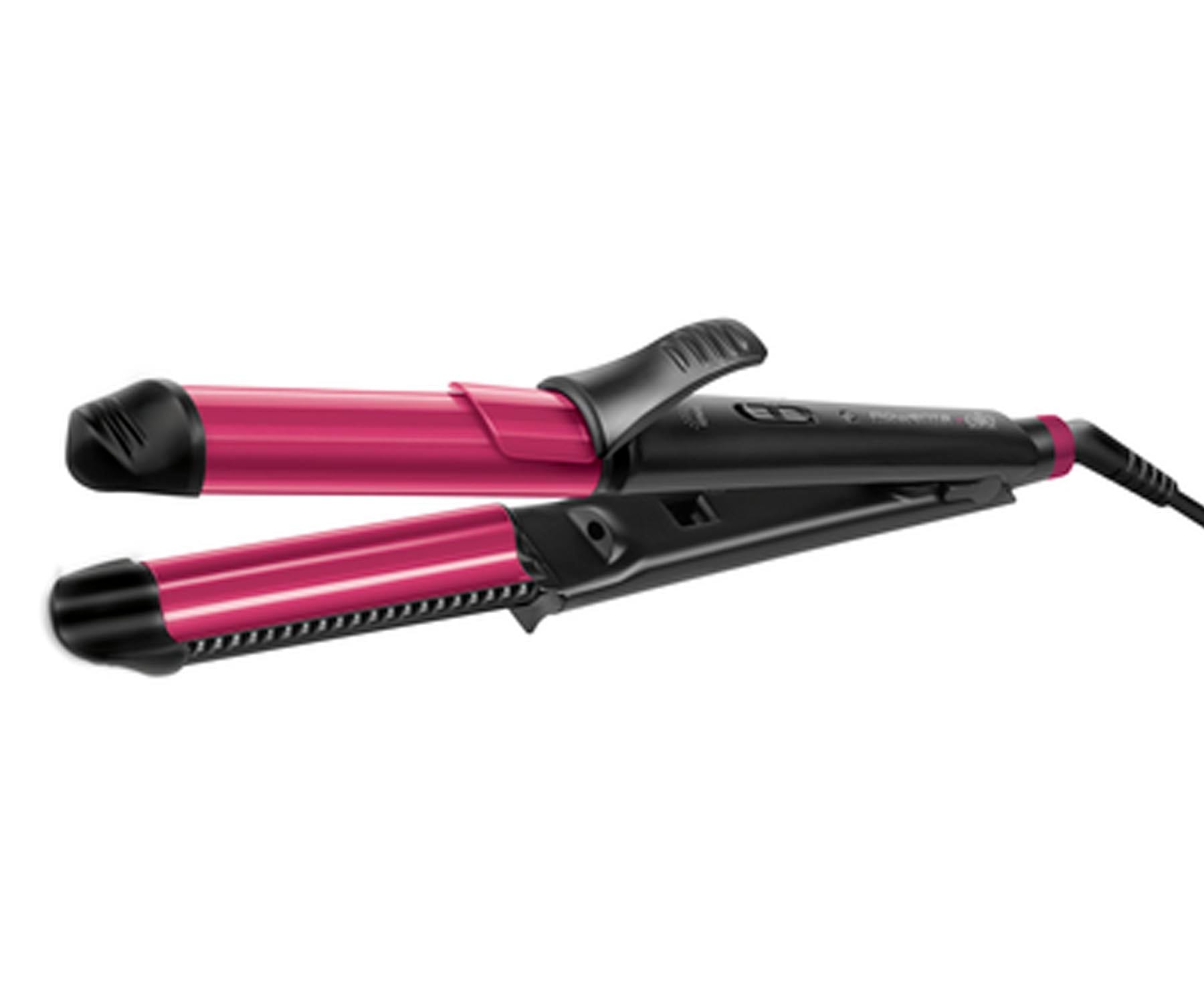 ROWENTA CF4512 MULTISTYLER NEGRO ROSA PLANCHA DE PELO 66W CERÁMICA 200ºC