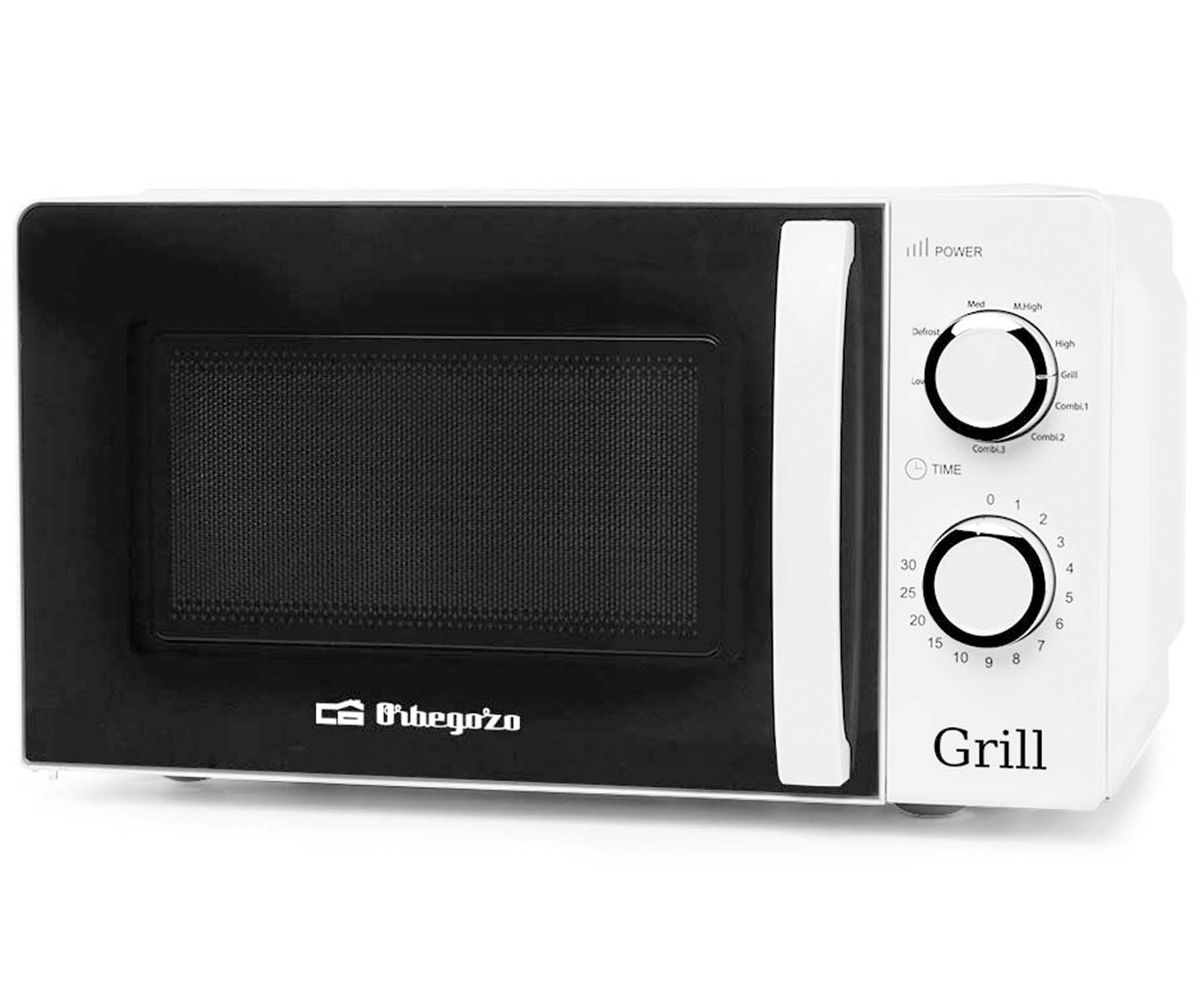 ORBEGOZO MIG2130 BLANCO MICROONDAS 700W 20L GRILL