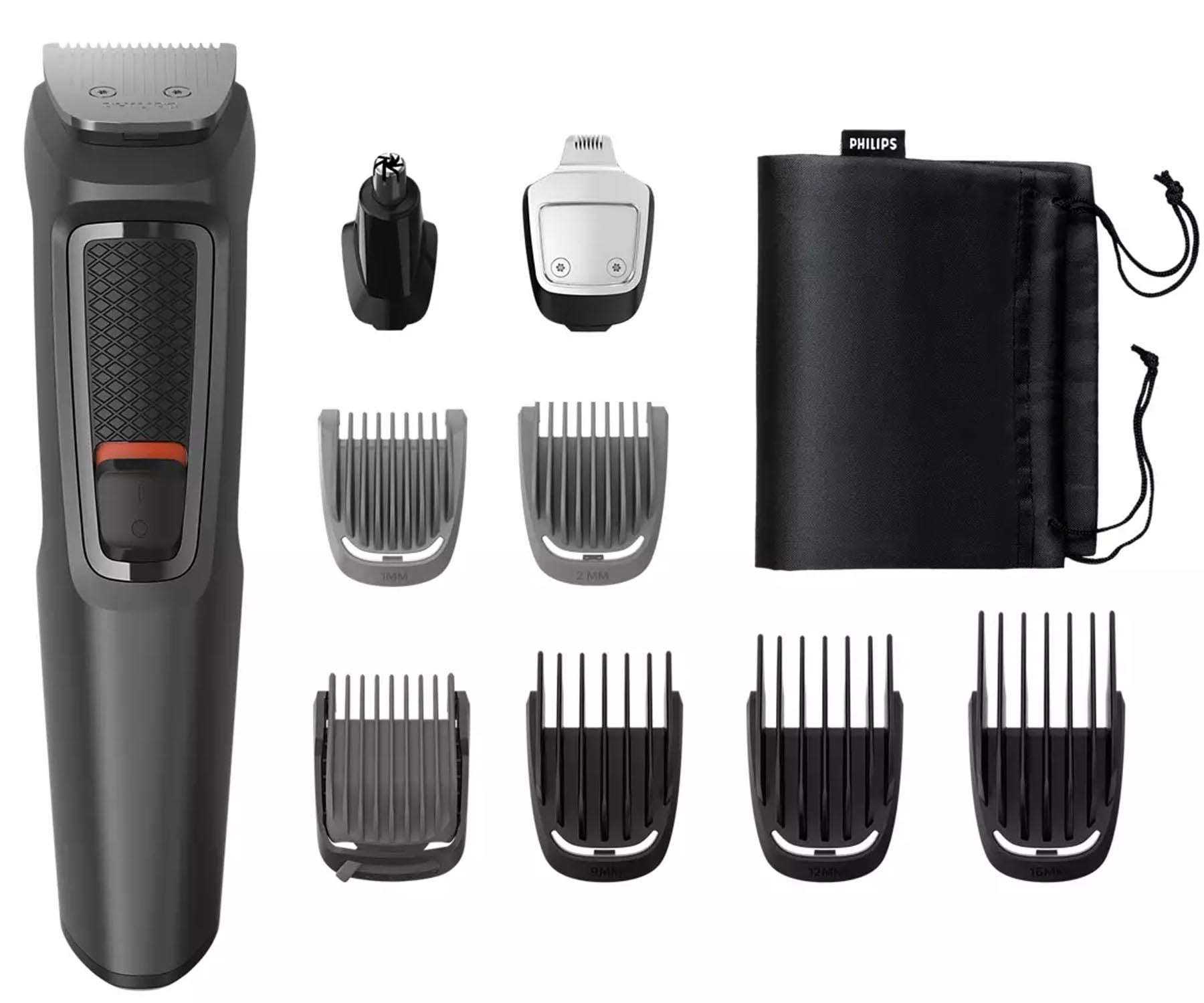 PHILIPS MG3757/15 MULTIGROOM SERIES 3000 CORTAPELO CARA Y CABELLO 9 EN 1 CUCHILLAS AUTOAFILABLES DE ACERO INCLUYE FUNDA DE VIAJE