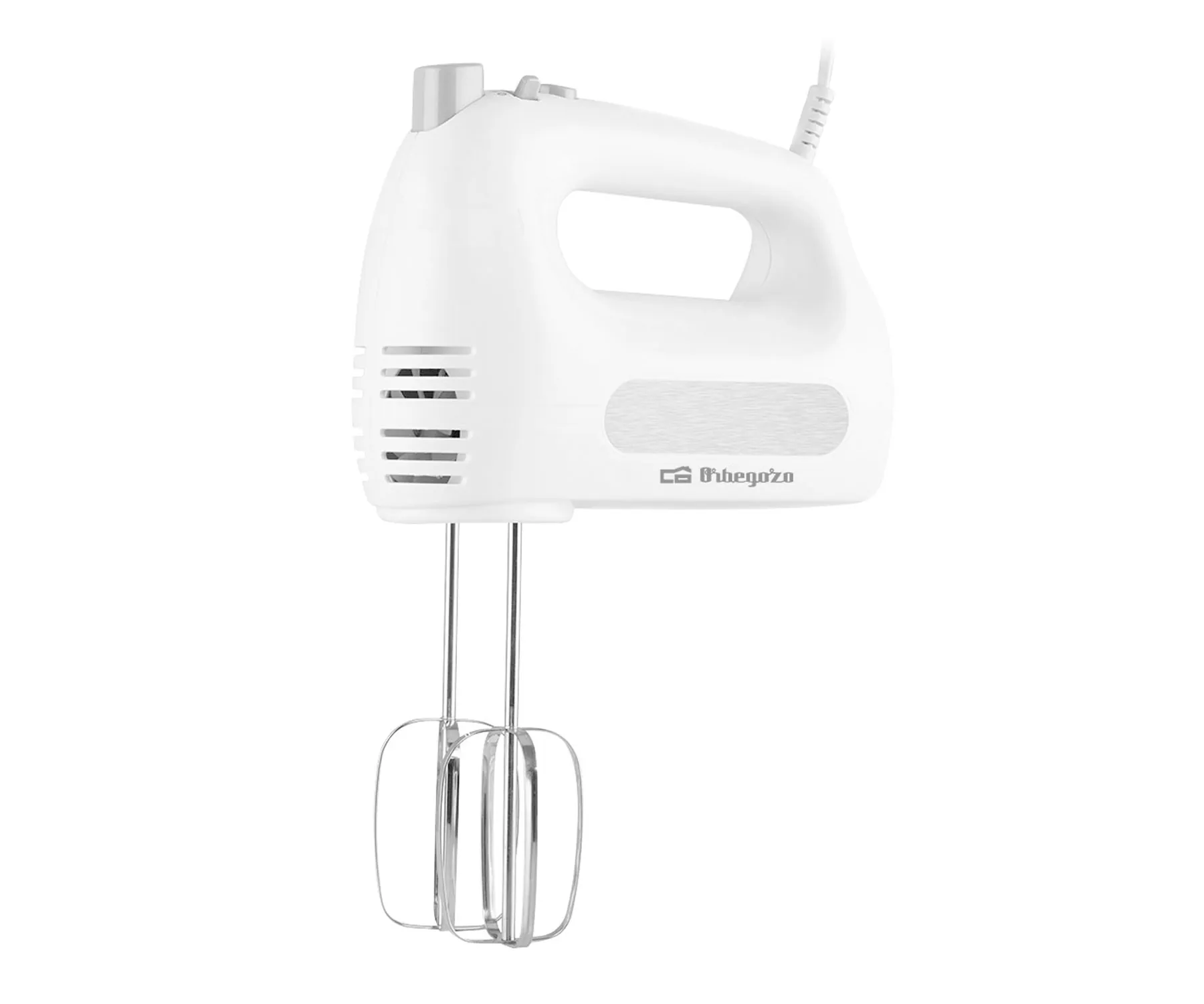 ORBEGOZO BA 3250 BATIDORA AMASADORA 300W CON 5 GRADOS DE VELOCIDAD Y VARILLAS EN ACERO INOX.