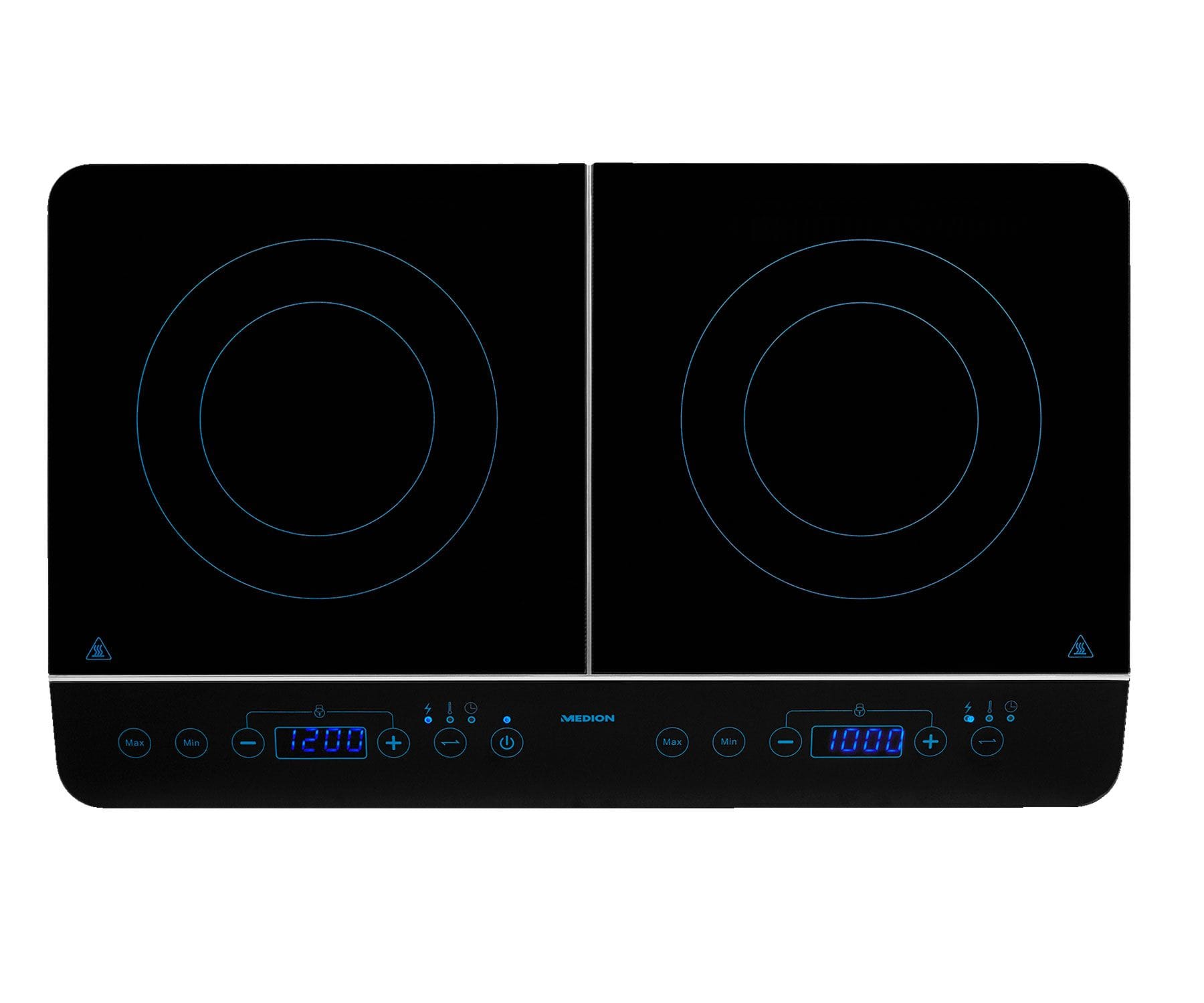 Medion Placa inducción MD15324/Doble fuego/3500W