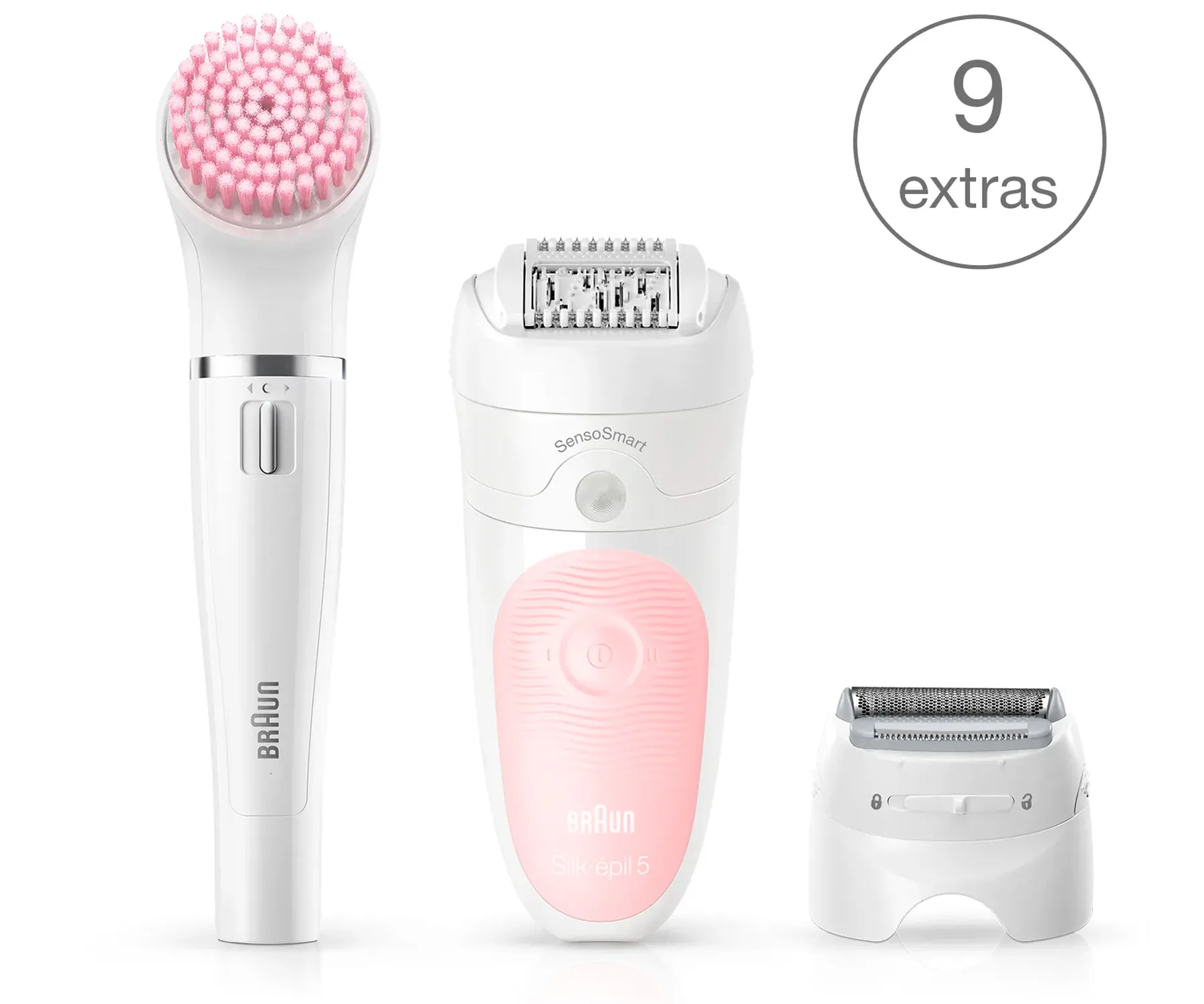 BRAUN Silk-épil Beauty Set 5 5/895 BS Wet&Dry Set de belleza y depiladora inalámbrica