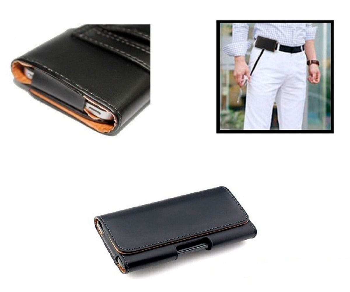 JC CARCASA NEGRA TALLA XL DE 5.5'' UNIVERSAL CINTURÓN PARA MÓVILES