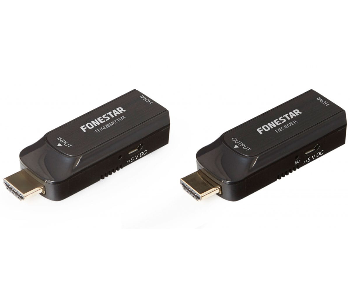 FONESTAR 7935 NEGRO EXTENSOR HDMI POR CABLE CAT 6 DE 50 METROS COMPATIBLE 1080P