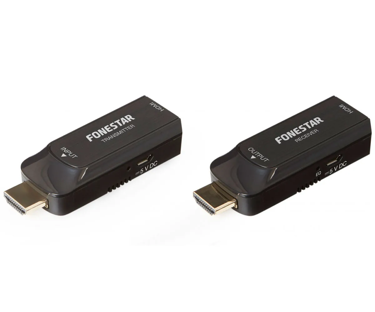 FONESTAR 7935 NEGRO EXTENSOR HDMI POR CABLE CAT 6 DE 50 METROS COMPATIBLE 1080P