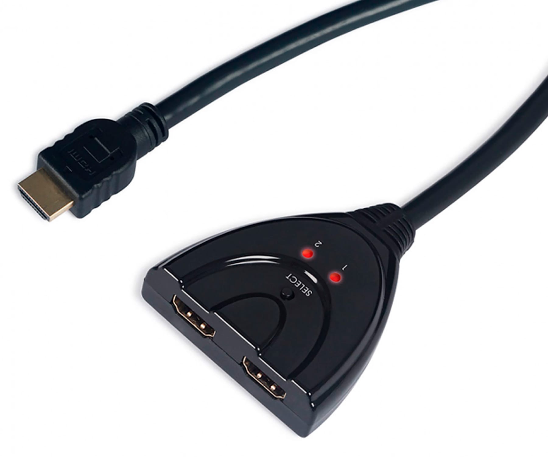 FONESTAR FO-372 SELECTOR BIDIRECCIONAL HDMI 2 X 1 ENTRADAS SALIDAS FULL HD 1080P 3D