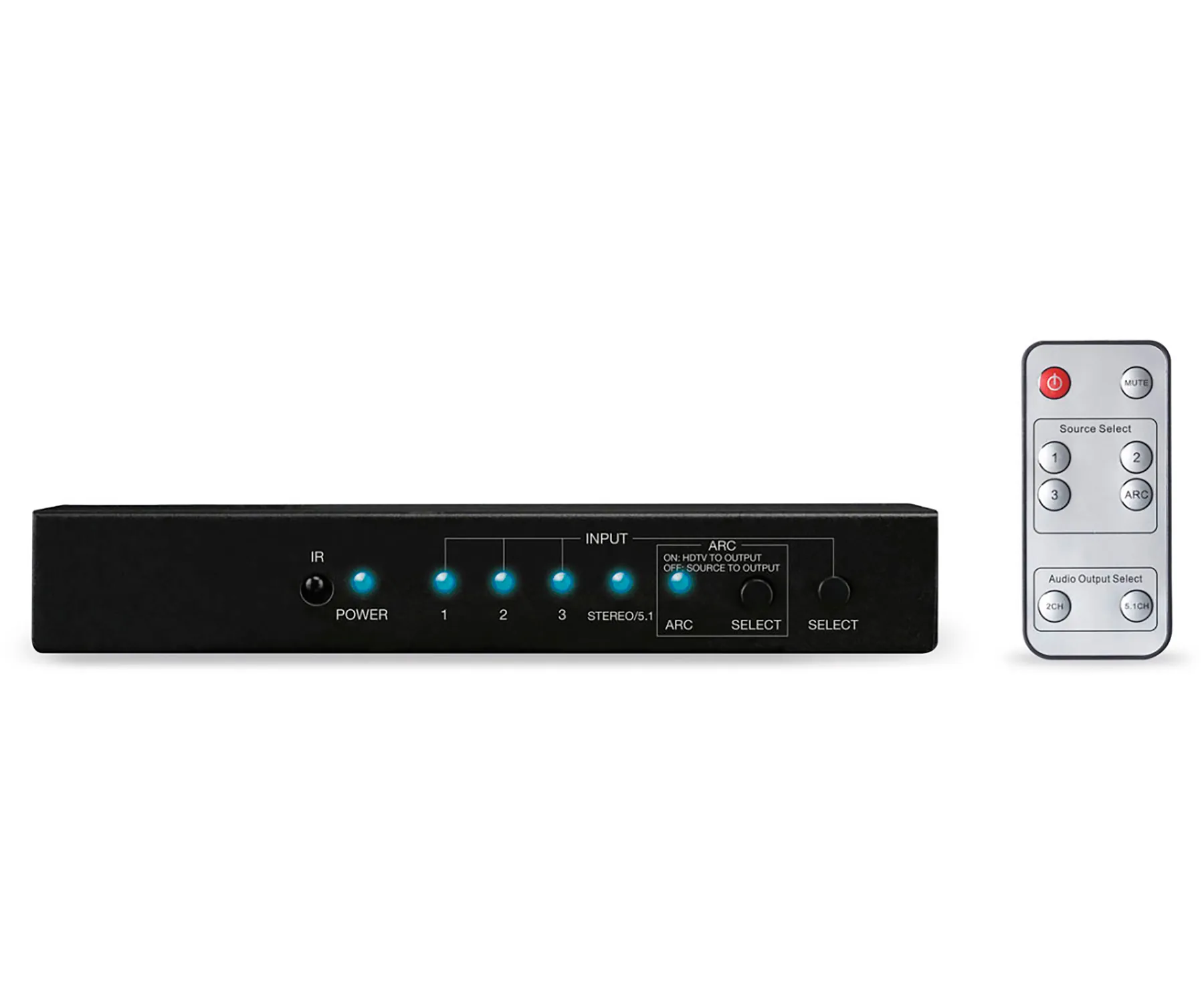 FONESTAR FO-14SW31 Selector HDMI 3 a 1 4K
