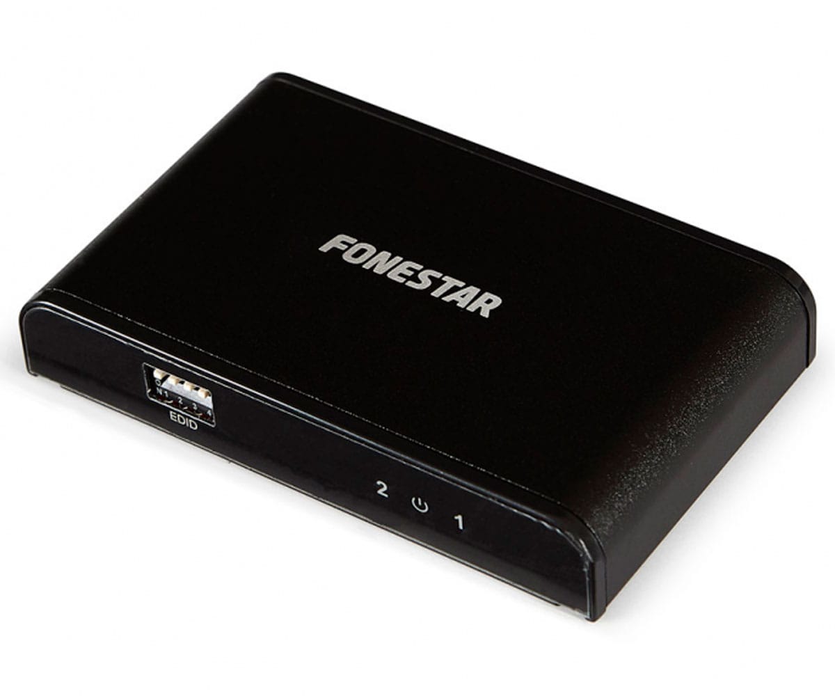 FONESTAR FO-22S2E DISTRIBUIDOR HDMI 1 ENTRADA 2 SALIDAS 4K HDCP 2.2