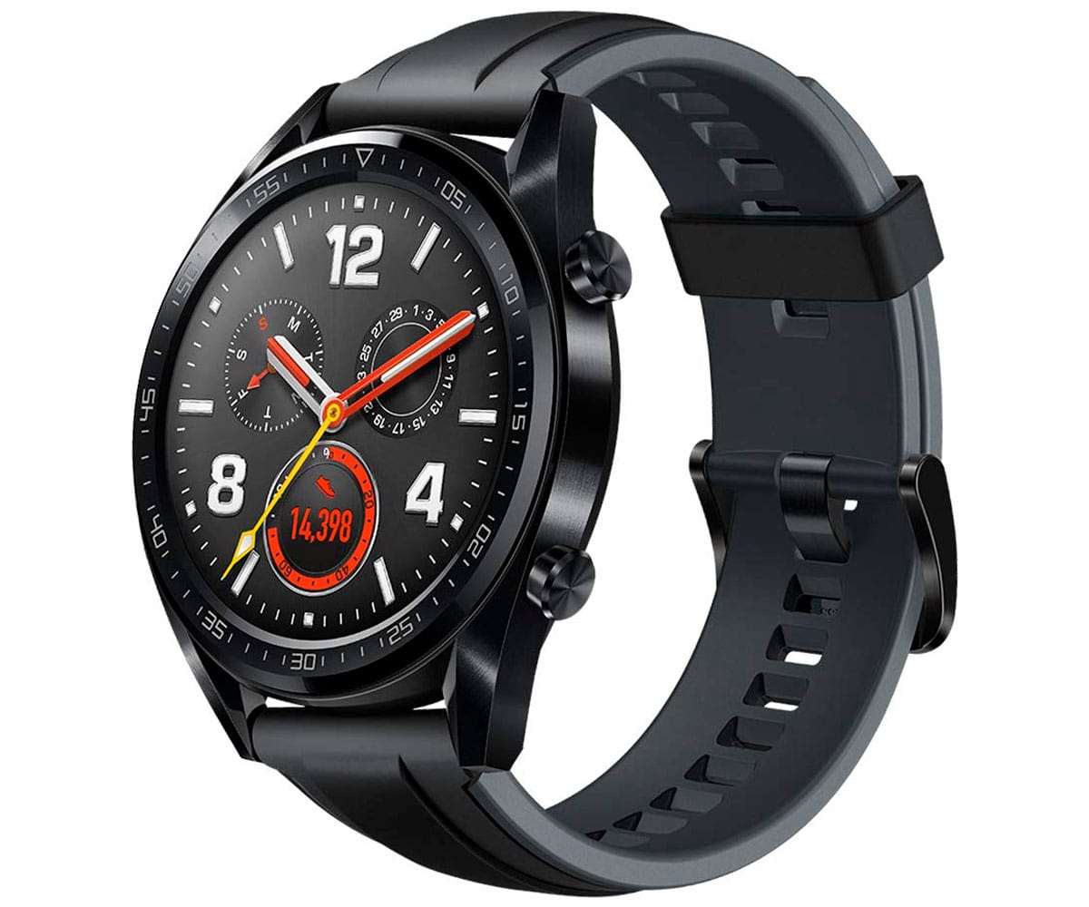 HUAWEI WATCH GT NEGRO RELOJ SMARTWATCH PANTALLA AMOLED GPS WIFI