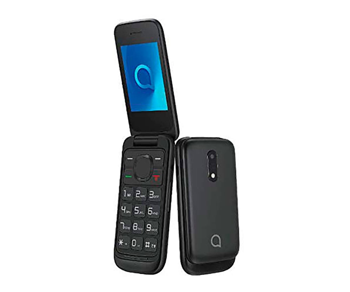 ALCATEL 2053D NEGRO MÓVIL SENIOR DUAL SIM 2.4'' TFT BLUETOOTH CÁMARA CON FLASH LED RANURA MICROSD