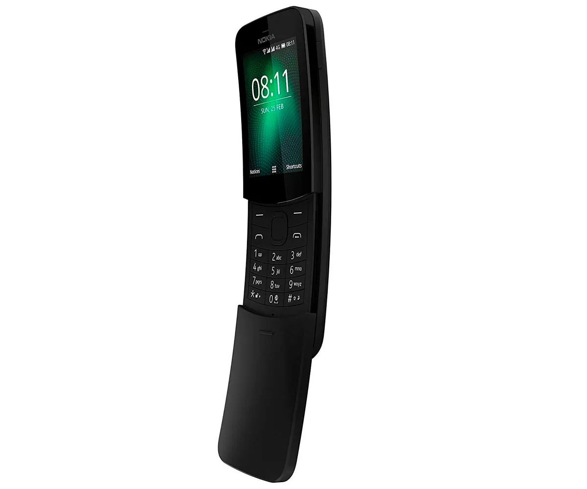 Compre Original De 2,4 Pulgadas 4g Lte Negro Flip Teléfono Móvil