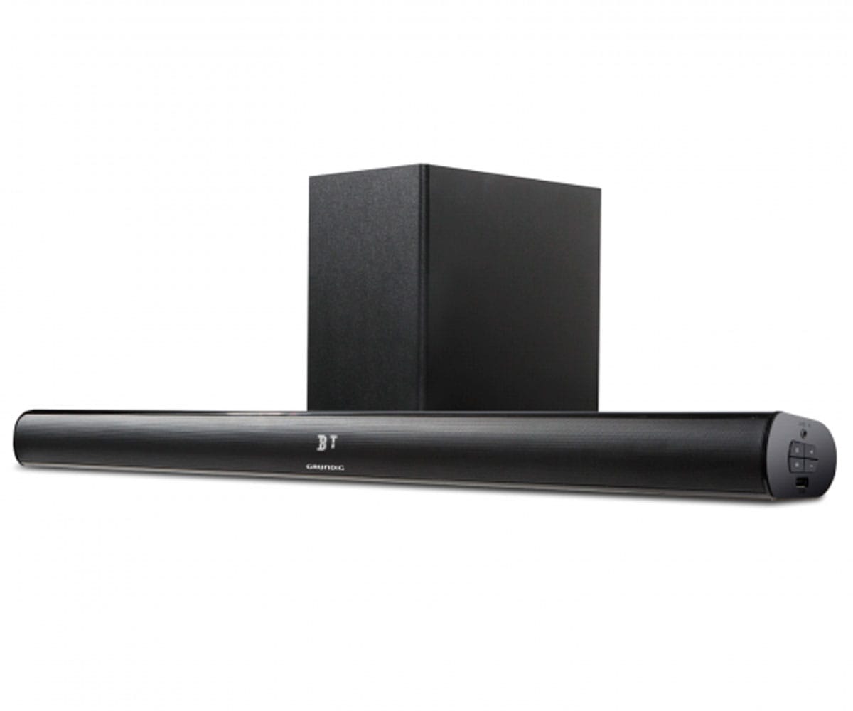 GRUNDIG GSB910SW BARRA DE SONIDO 2.1 CON SUBWOOFER INALÁMBRICO 40W RMS BLUETOOTH USB AUX LINE-IN