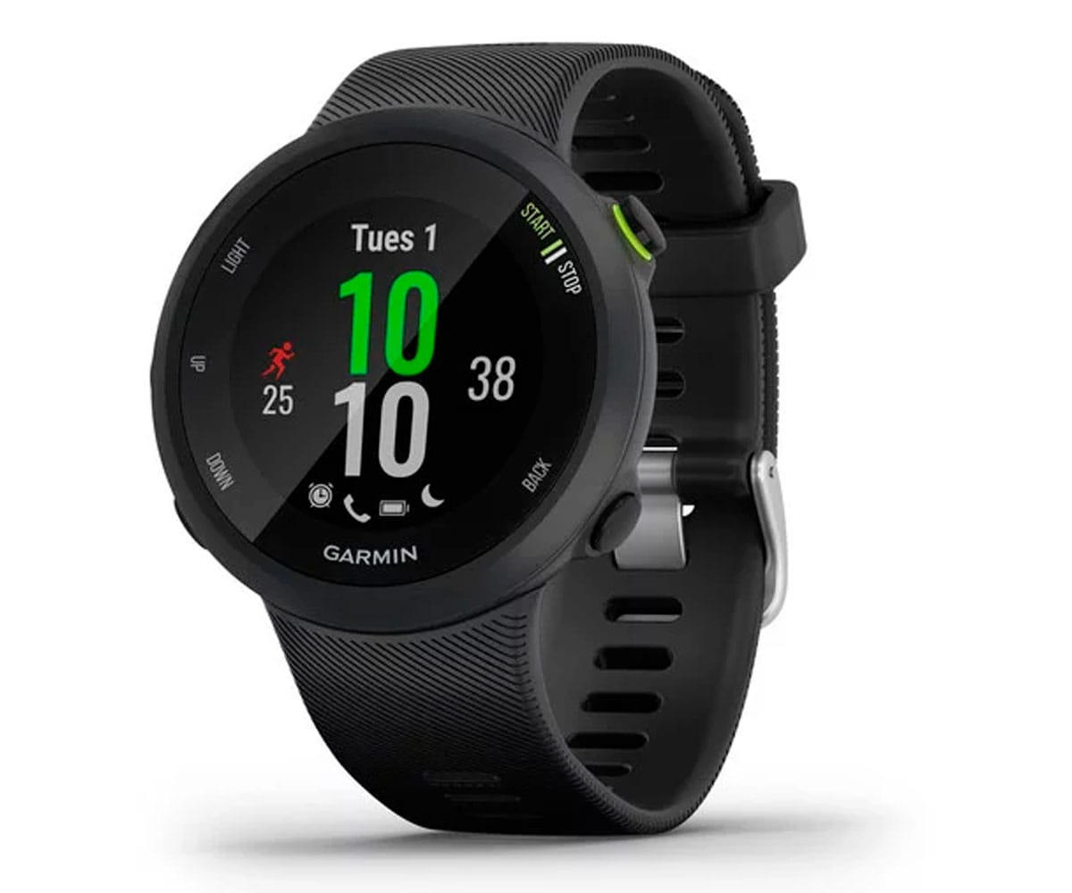 GARMIN FORERUNNER 45 42mm NEGRO RELOJ INTELIGENTE DE RUNNING CON GPS Y MONITOR DE FRECUENCIA CARDÍACA