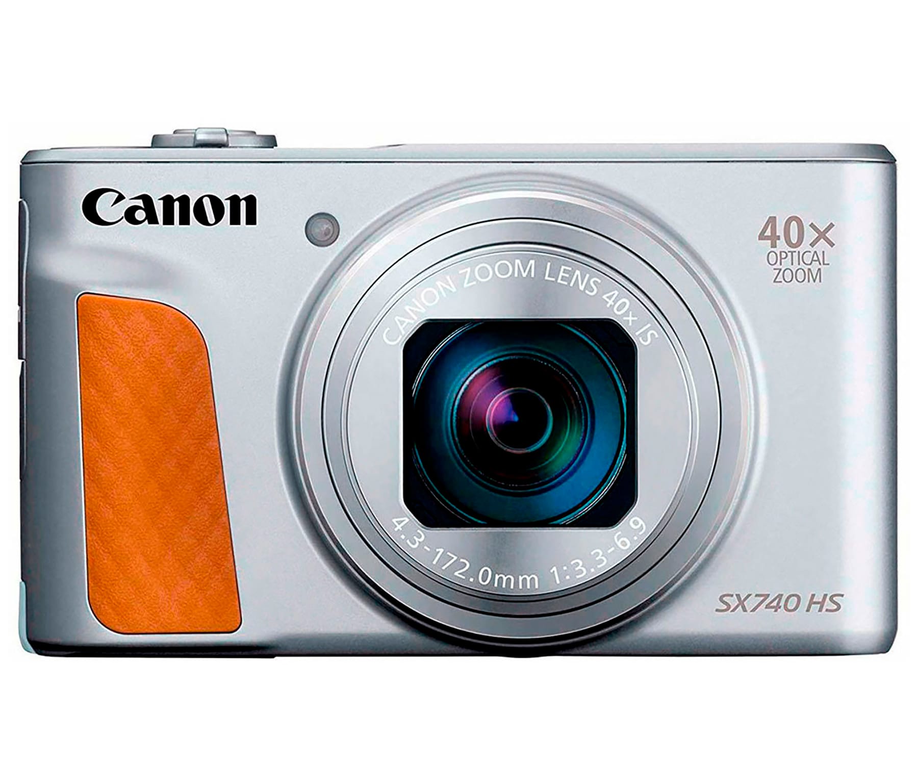 CANON POWERSHOT SX740HS PLATA CÁMARA DE FOTOS DIGITAL COMPACTA 20.3MP UHD ZOOM ÓPTICO 40x WIFI BLUETOOTH