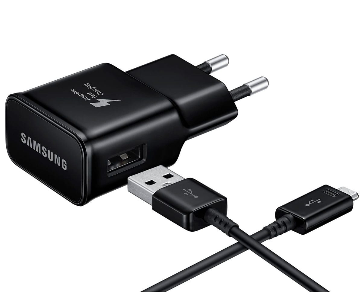 SAMSUNG EP-TA20EBECGWW NEGRO CARGADOR ORIGINAL DE SAMSUNG CON CARGA RÁPIDA TIPO C