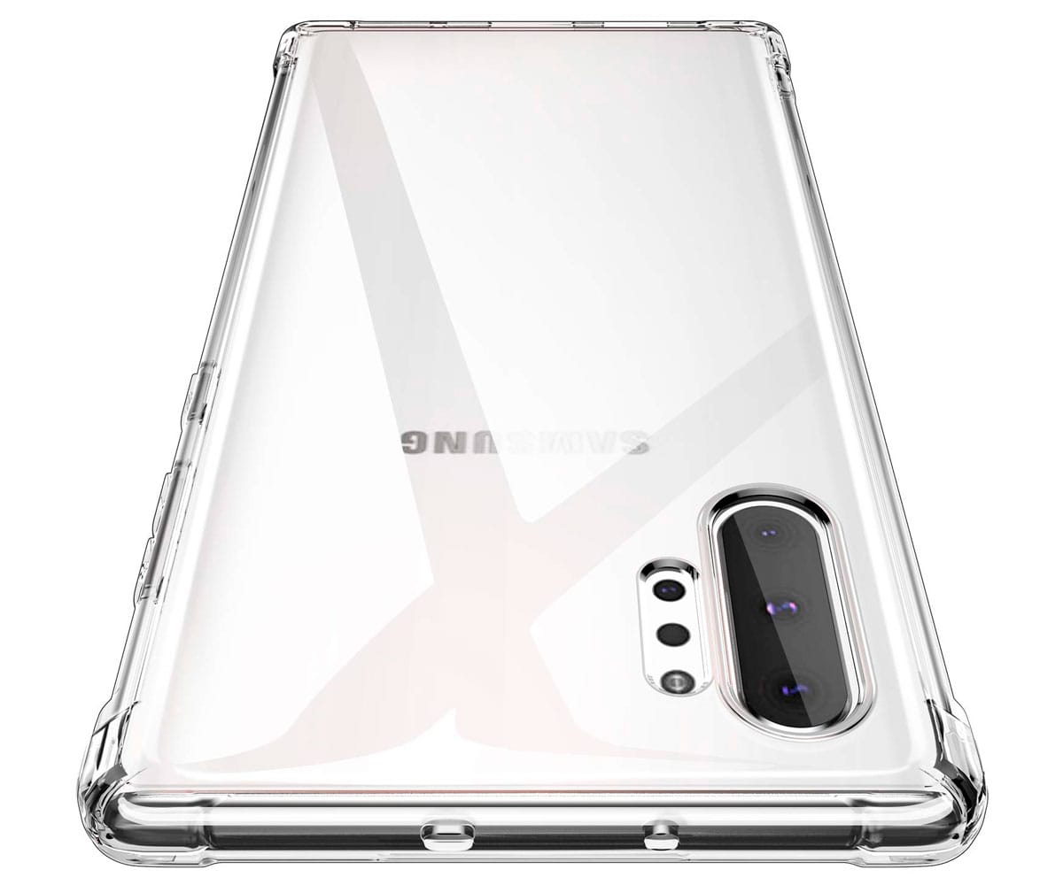 JC FUNDA SILICONA TRANSPARENTE SAMSUNG GALAXY NOTE 10+ BORDES REFORZADOS
