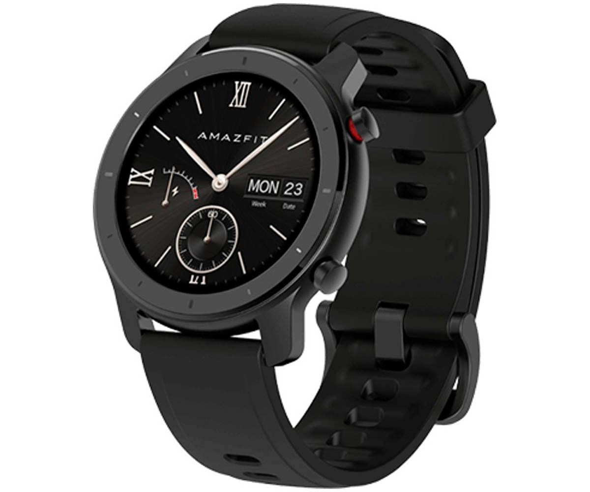 XIAOMI AMAZFIT GTR SMARTWATCH NEGRO 1.2'' 42mm AMOLED GPS BLUETOOTH 24H DE AUTONOMÍA