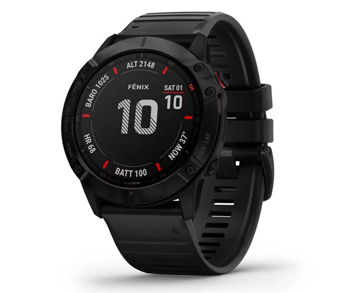GARMIN FÉNIX 6X PRO NEGRO CON CORREA NEGRA 51mm SMARTWATCH PREMIUM MULTIDEPORTE GPS INTEGRADO WIFI BLUETOOTH