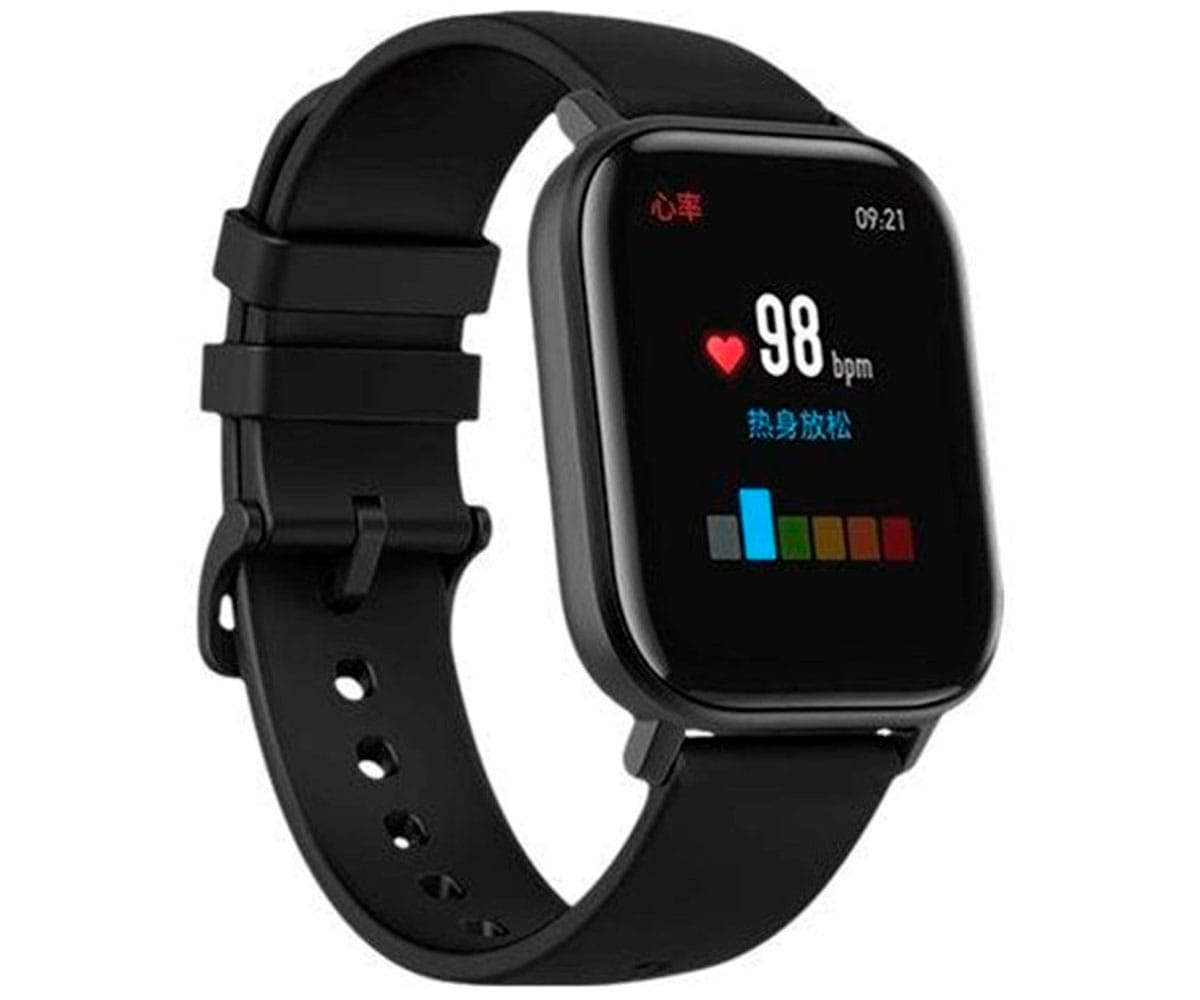 XIAOMI AMAZFIT GTS NEGRO SMARTWATCH 1.65'' AMOLED GPS GLONASS BLUETOOTH BIOTRACKER 5ATM