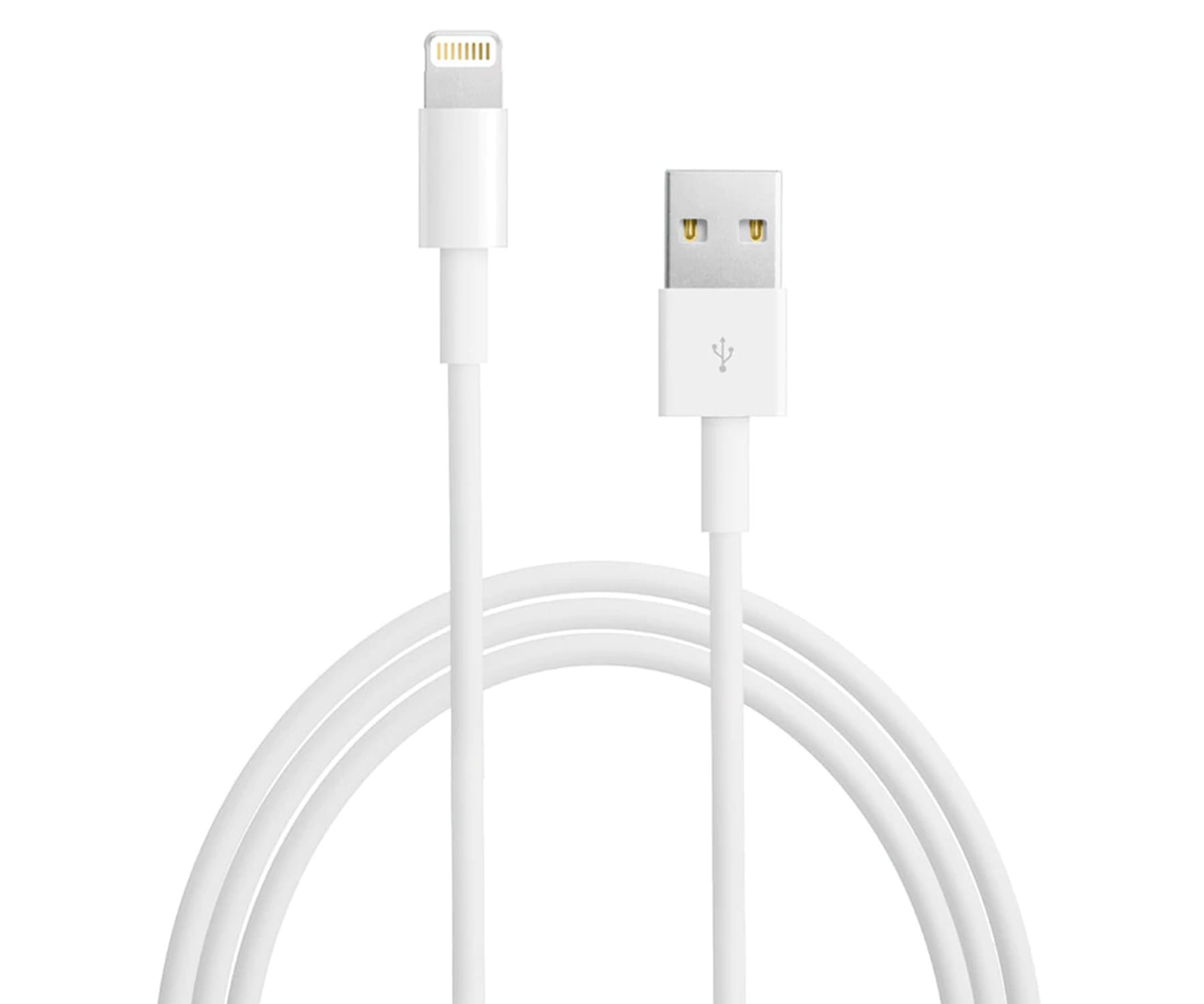 APPLE ME291ZM/A BLANCO CABLE USB A LIGHTNING 0.5 METROS