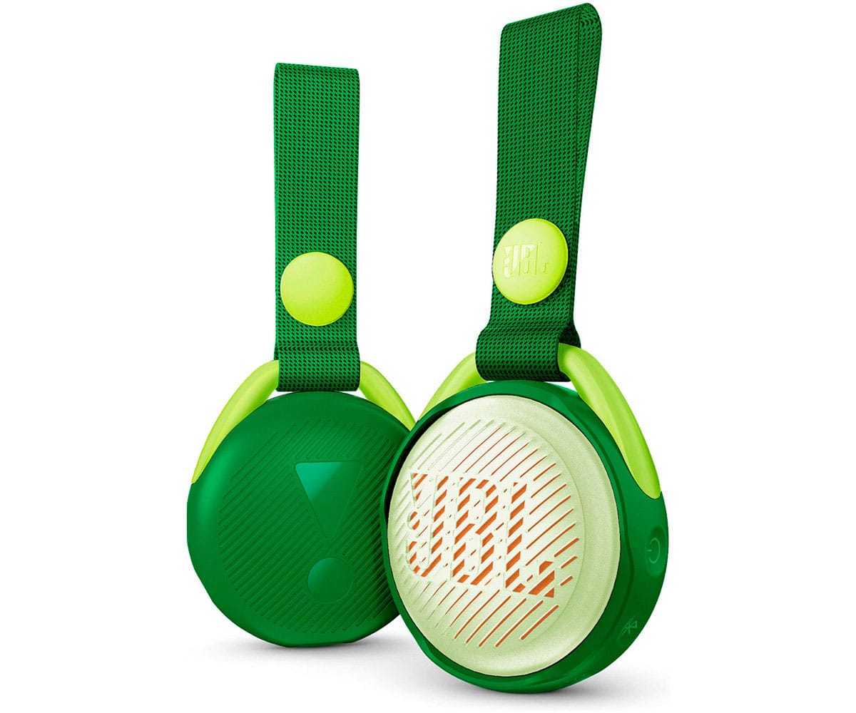 JBL JR POP VERDE ALTAVOZ PORTÁTIL 3W BLUETOOTH CORREA INTEGRADO IMPERMEABLE