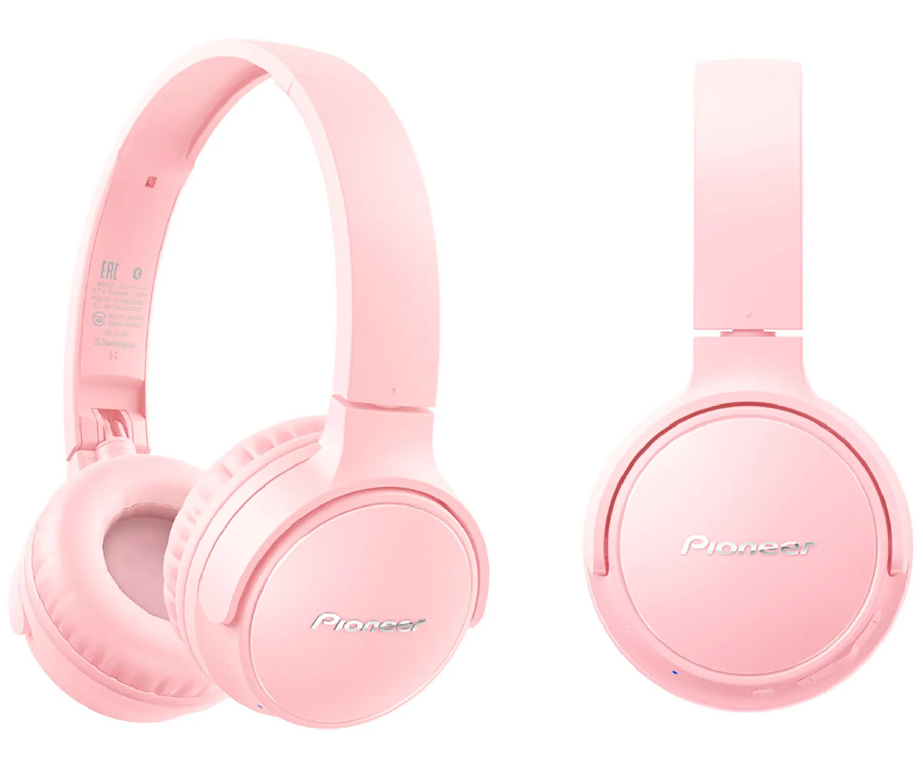 PIONEER SE-S3BT ROSA AURICULARES ON-EAR INALÁMBRICOS S3 WIRELESS MANOS LIBRES