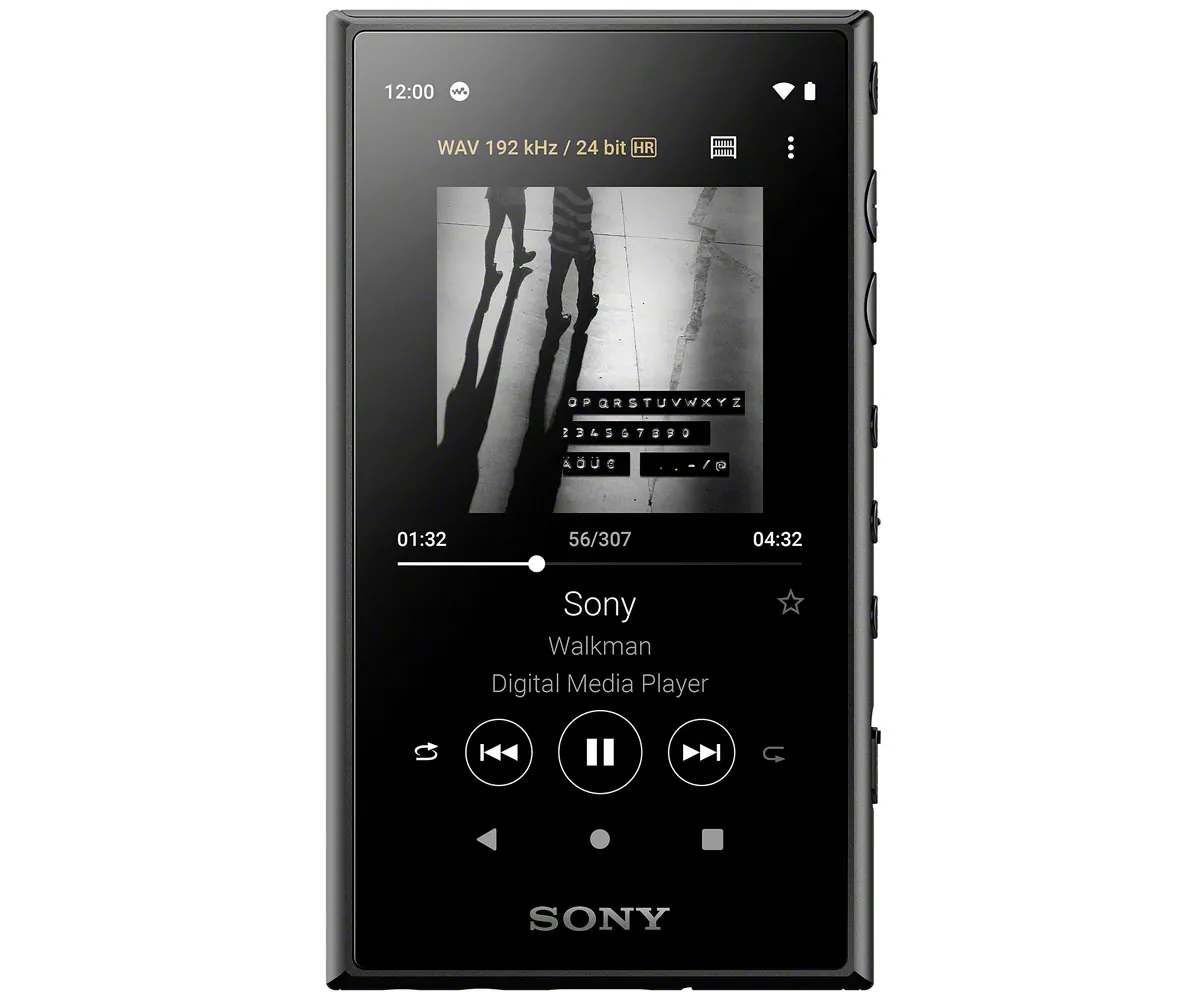 SONY NW-A105 NEGRO WALKMAN 16GB TÁCTIL 3.6'' REPRODUCTOR HI RES ANDROID 9.0 WIFI NFC BLUETOOTH