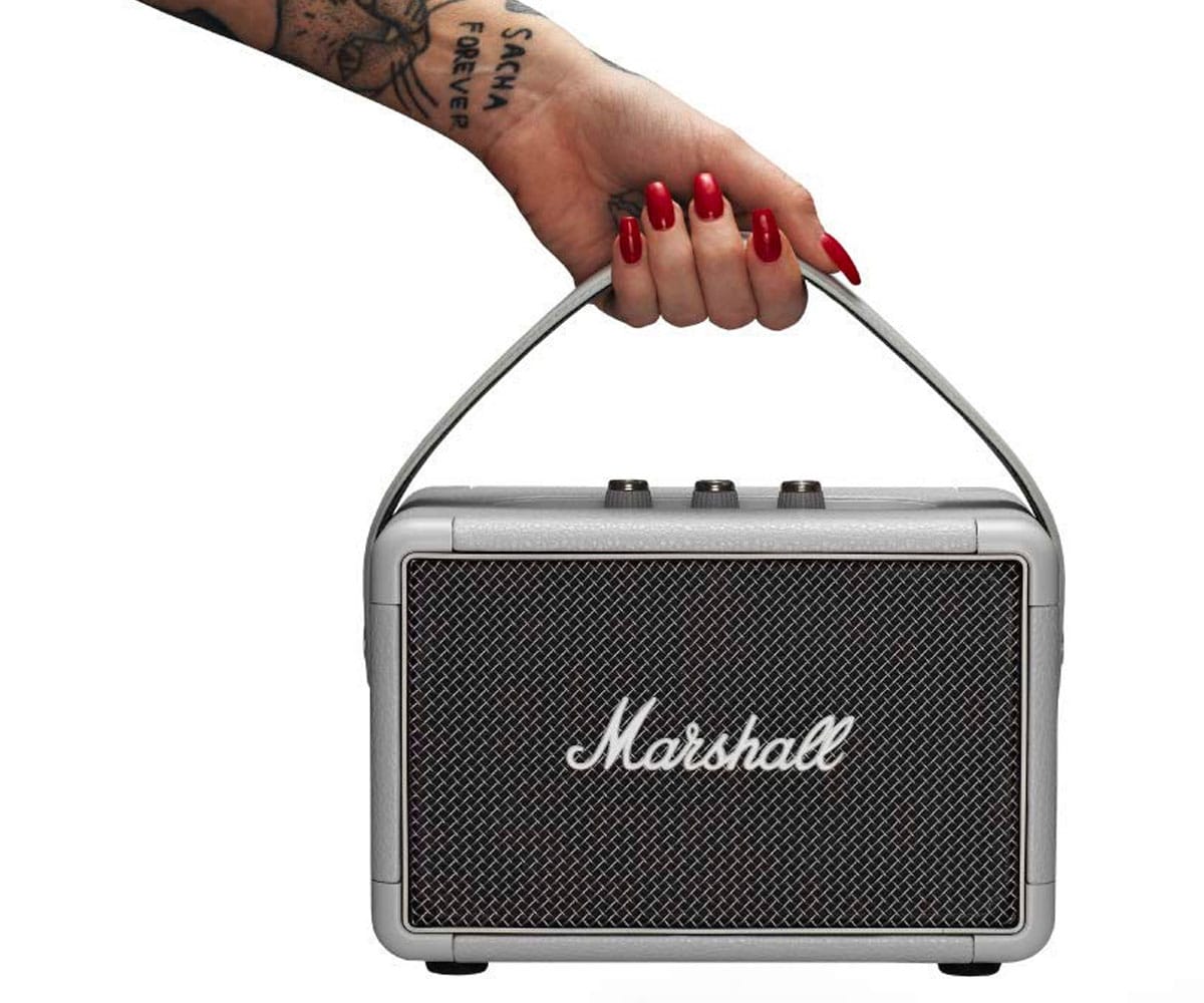 MARSHALL KILBURN II GRIS ALTAVOZ BLUETOOTH PORTATIL 20W VINTAGE 20H DE