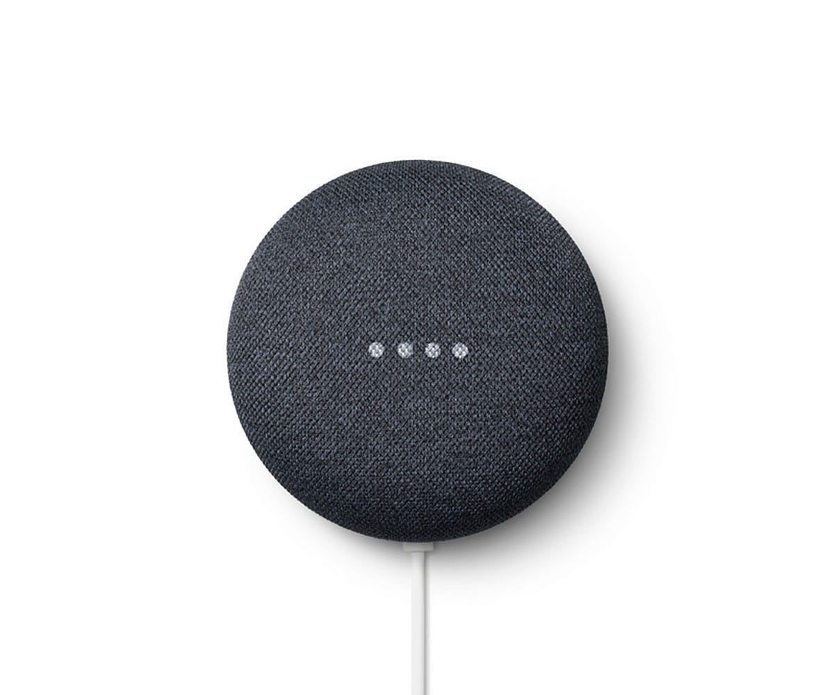 GOOGLE NEST MINI CARBÓN 2A GENERACIÓN ALTAVOZ INTELIGENTE CON ASISTENTE GOOGLE ASSISTANT