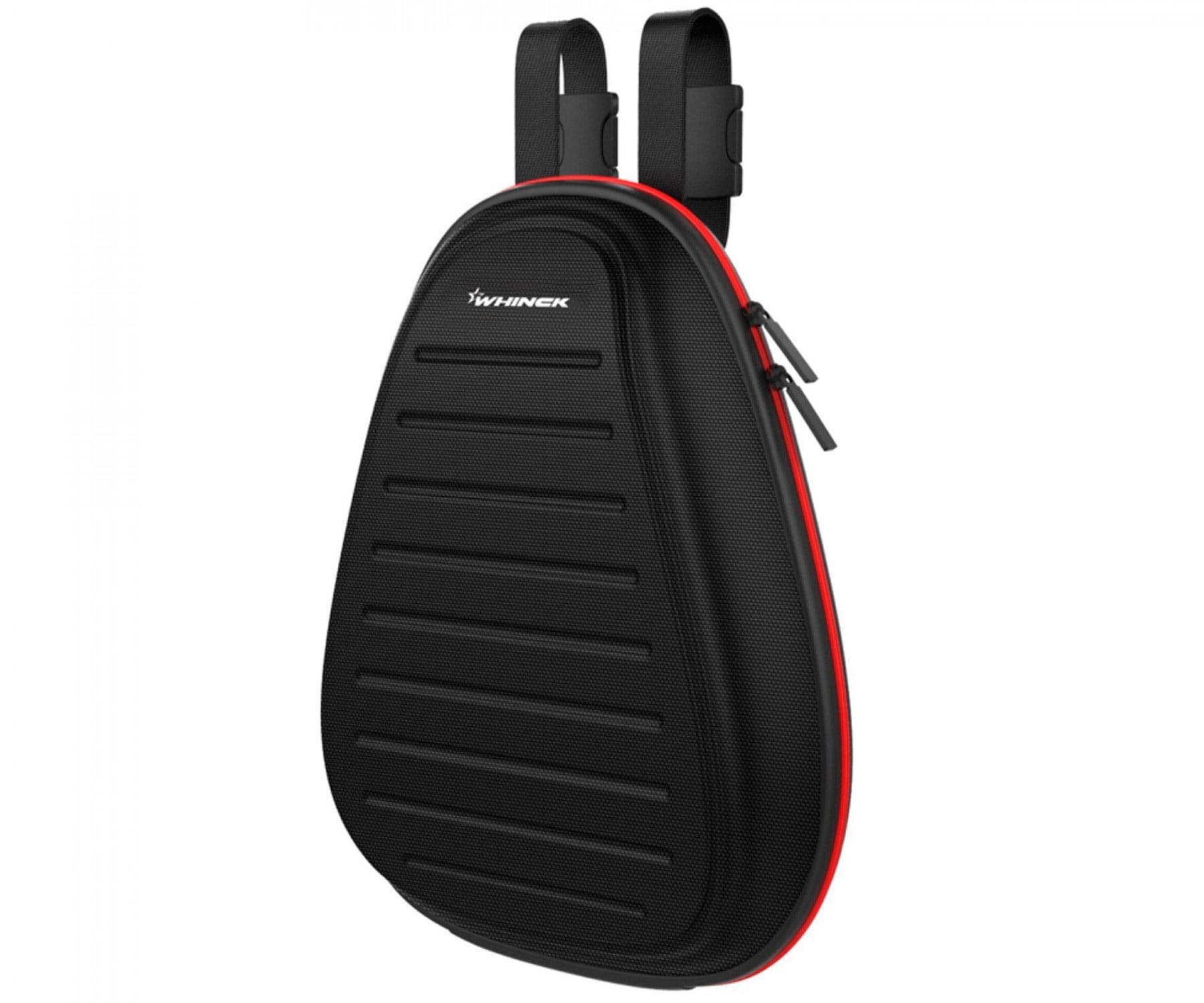 WHINCK W-BOLSA-BACK NEGRO ROJO BOLSA DE TRANSPORTE PARA MANILLAR DE PATINETE