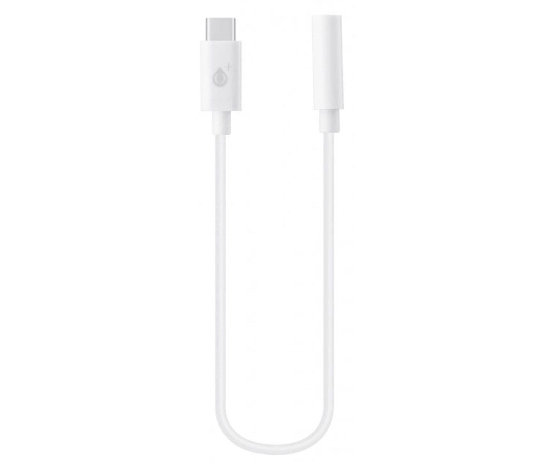 JC 2101141 BLANCO CABLE ADAPTADOR DE USB-C A TOMA PARA AURICULARES DE JACK 3.5MM