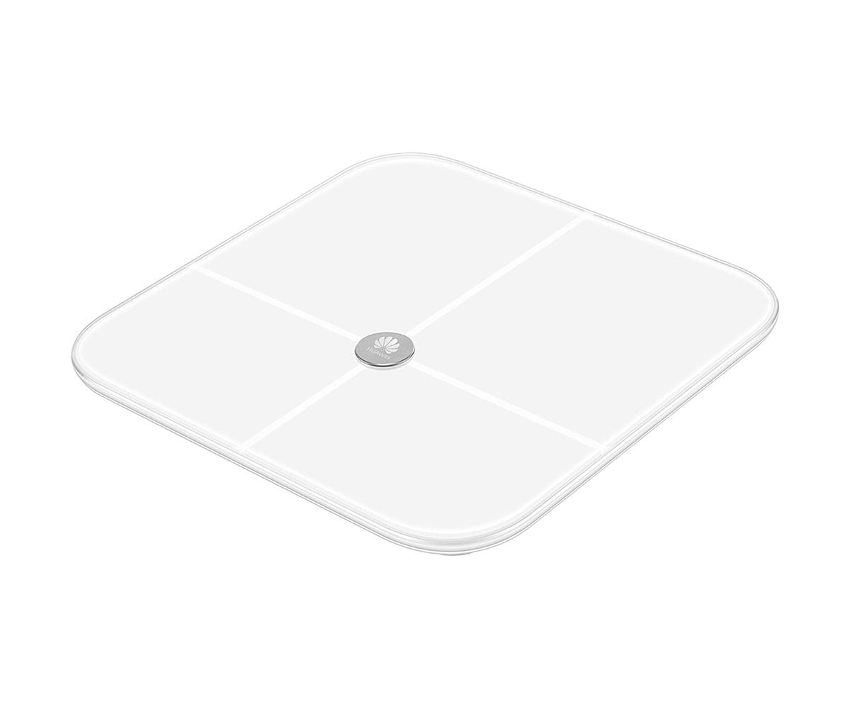 HUAWEI BÁSCULA INTELIGENTE BLANCO BODY FAT SCALE DISEÑO MINIMALISTA CONECTIVIDAD BLUETOOTH