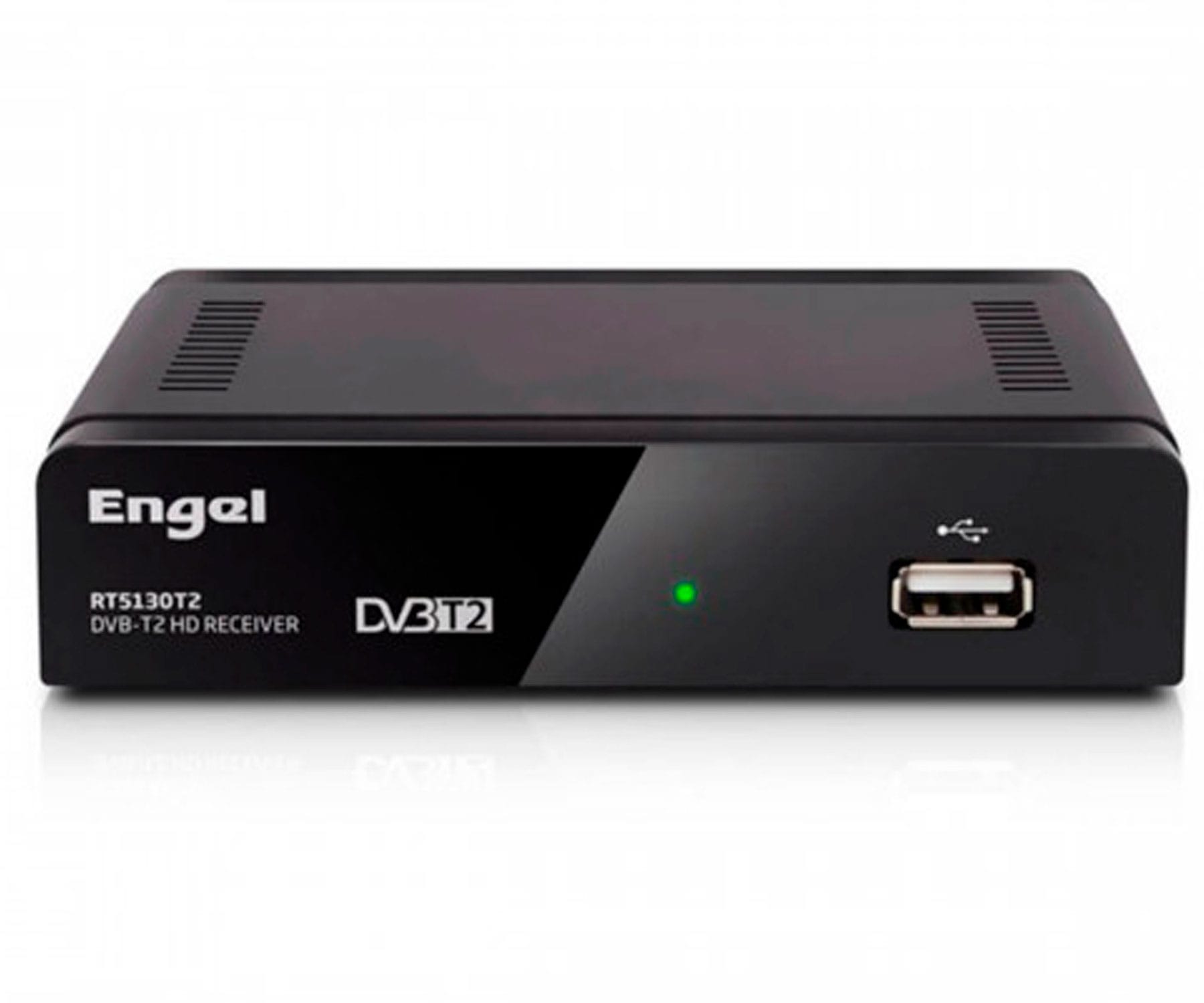 ENGEL RT5130T2 RECEPTOR DVB-T2 HD TDT PVR USB HDMI EUROCONECTOR EPG TELETEXTO