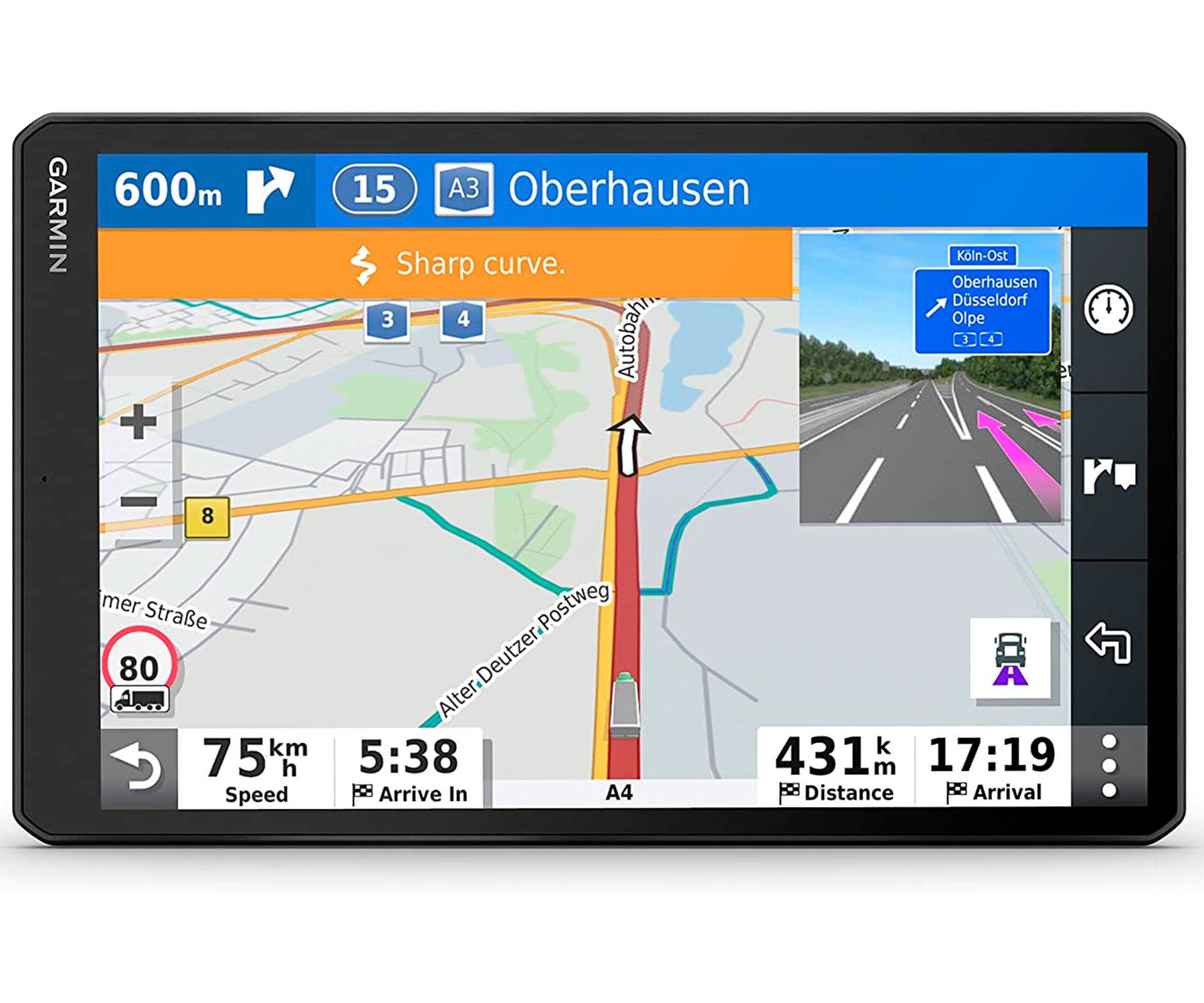 GARMIN DEZL LGV1000 NAVEGADOR PARA CAMIÓN 10'' GPS CON MAPAS PREINSTALADOS DE EUROPA