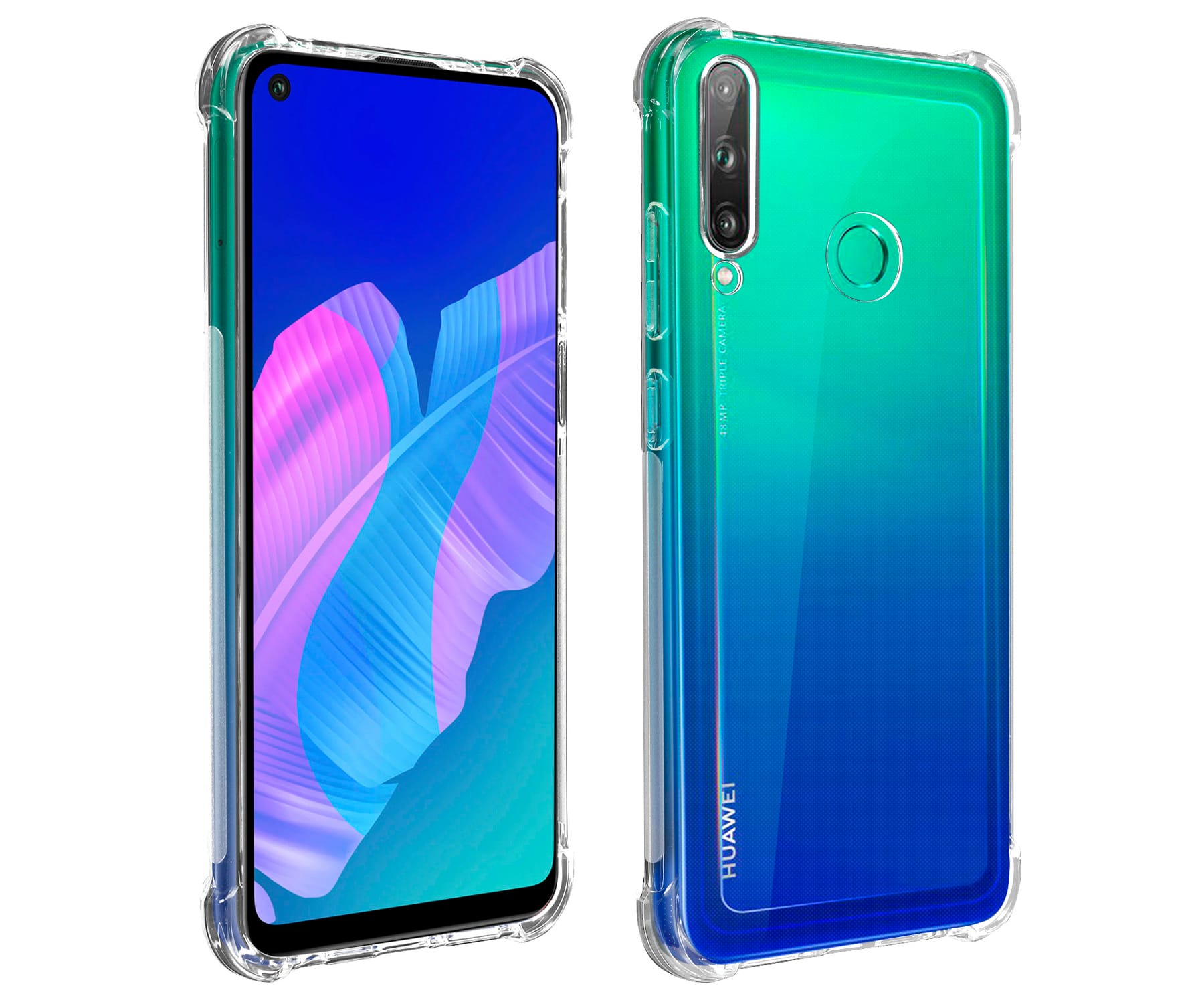 AKASHI FUNDA SILICONA HUAWEI P40 LITE E CARC ANGULOS REFORZADOS