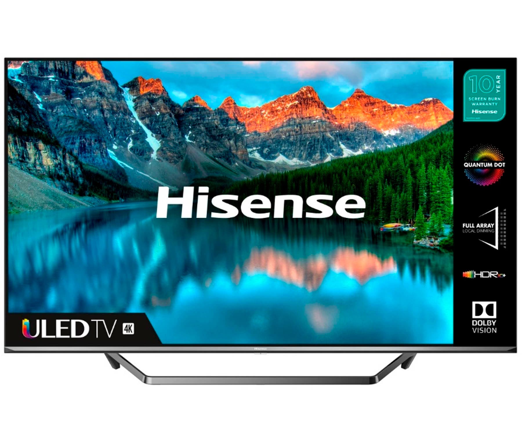 HISENSE H65U7QF TELEVISOR 65'' SMART TV ULED 4K UHD HDR 2500PCI CI+ HDMI USB BLUETOOTH