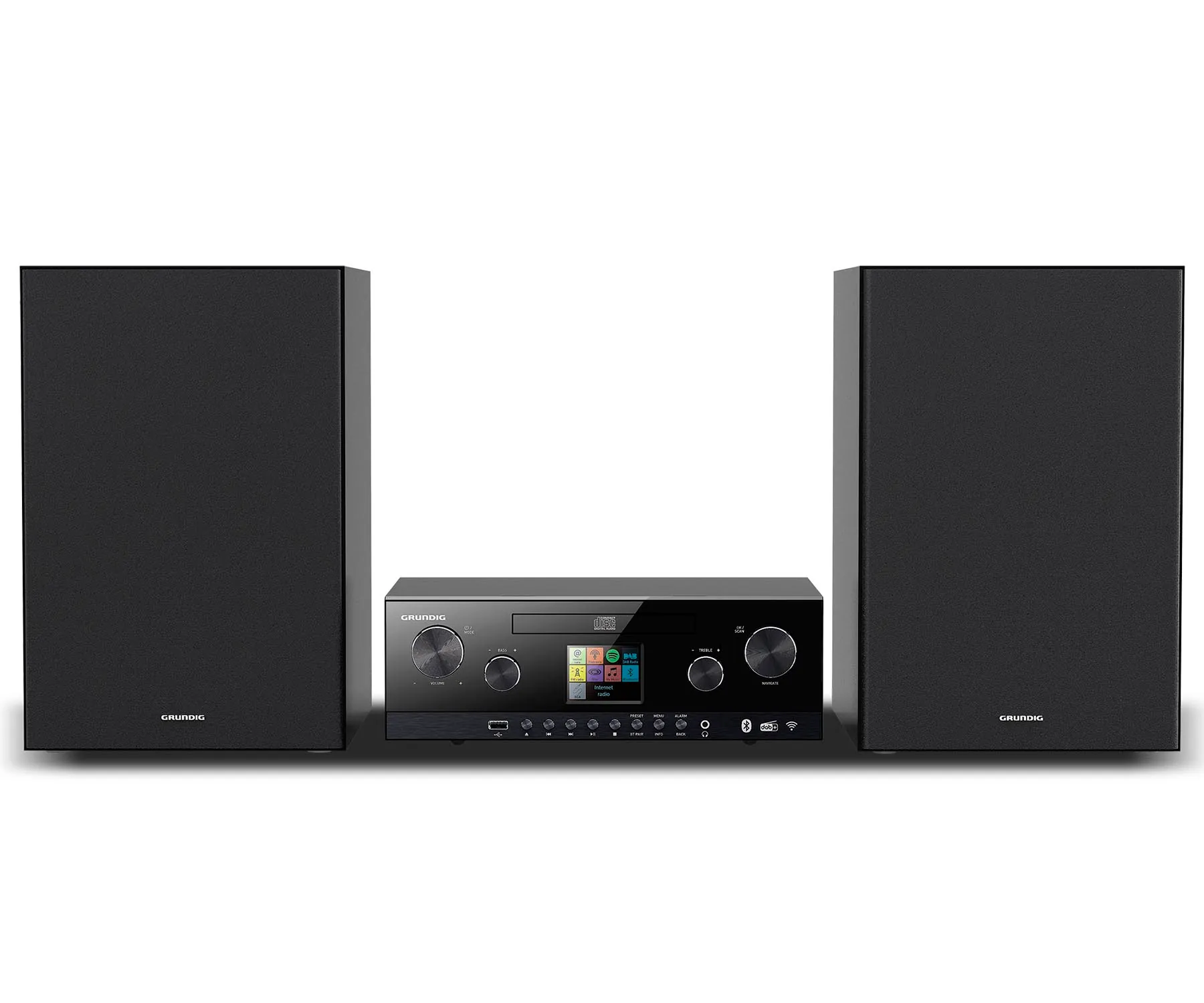 GRUNDIG M4050BT SISTEMA HI-FI CON RADIO POR INTERNET SPOTIFY BLUETOOTH DAB+