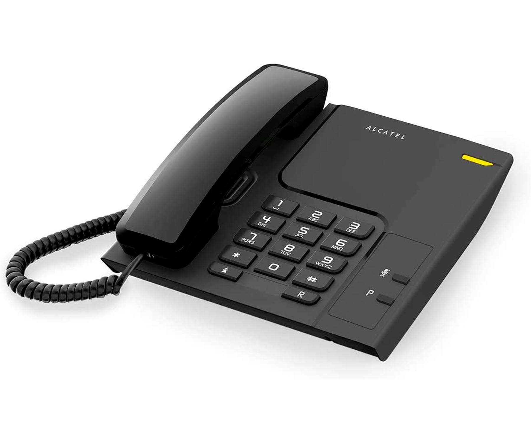 ALCATEL T26 NEGRO TELÉFONO FIJO CON CABLE RESIDENCIAL