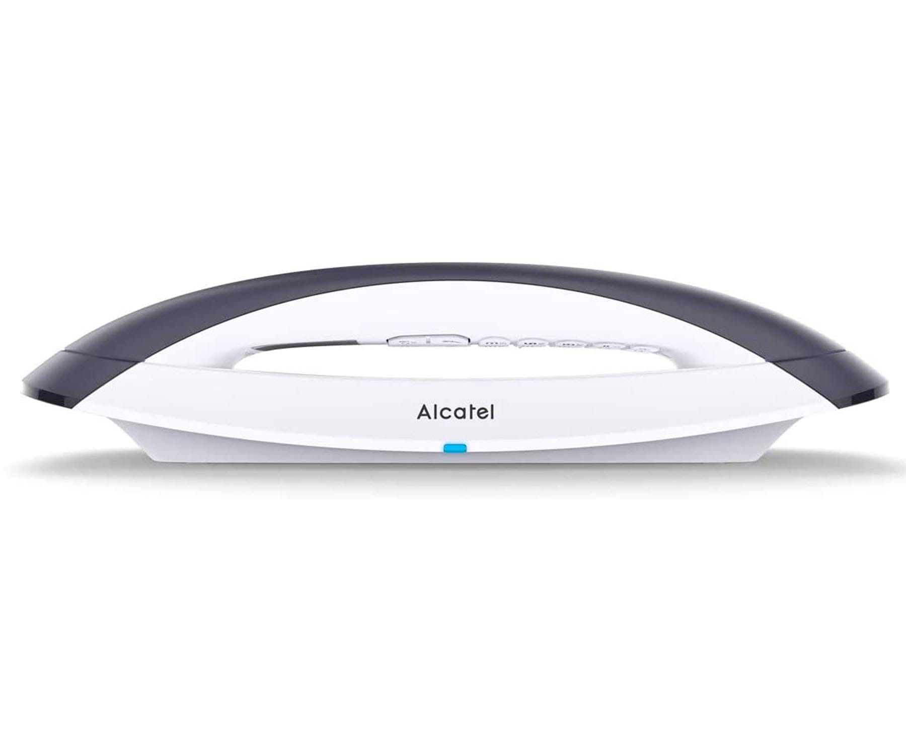 ALCATEL SMILE BLANCO/GRIS TELÉFONO FIJO INALÁMBRICO PANTALLA RETROILUMINADA
